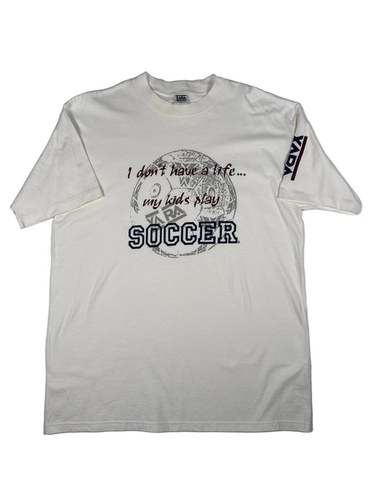 My Kids Play Soccer Vintage XARA T-Shirt - XL