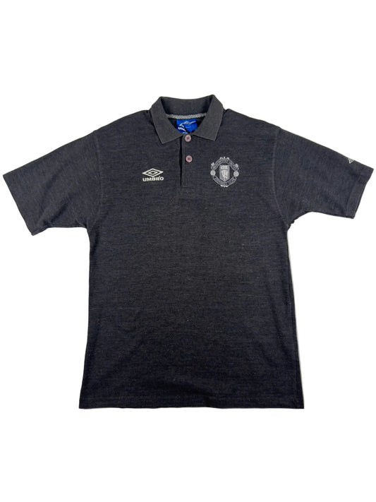 Manchester United 90s Vintage Polo Shirt - L
