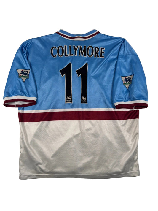 Aston Villa 1997/98 Stan Collymore #11 Away Shirt - XXL