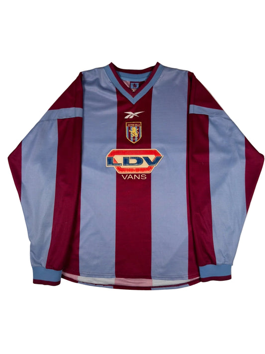 Aston Villa 1999/00 Longsleeve Home Shirt - XXL