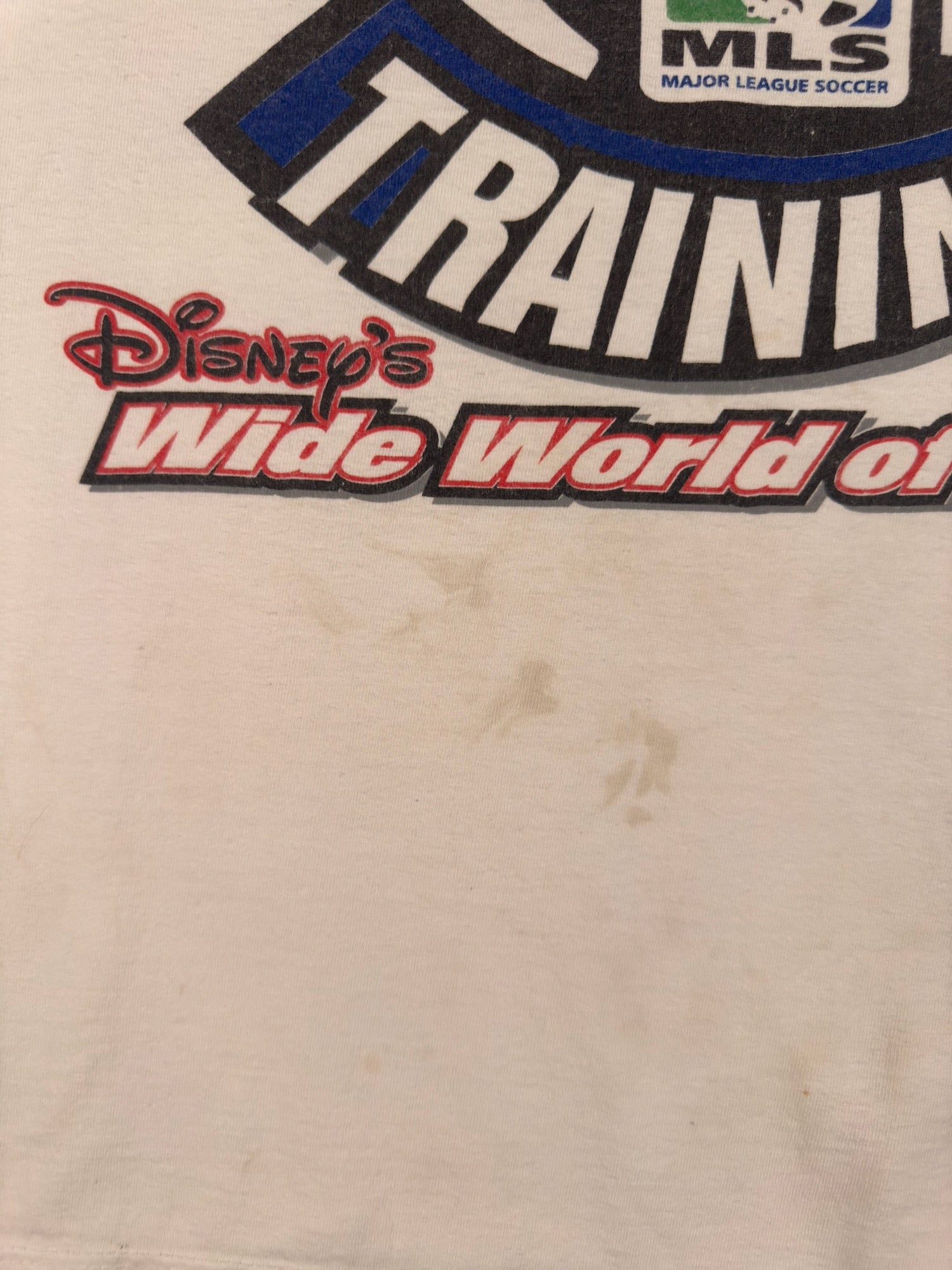 Vintage Mickey 1998 Spring Training Soccer Tee - XL