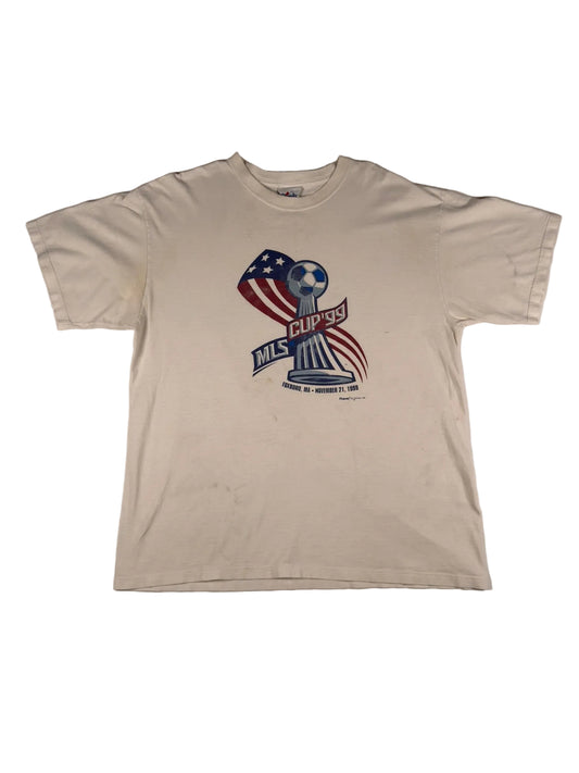 Vintage MLS Cup 1999 Soccer Tee - XL