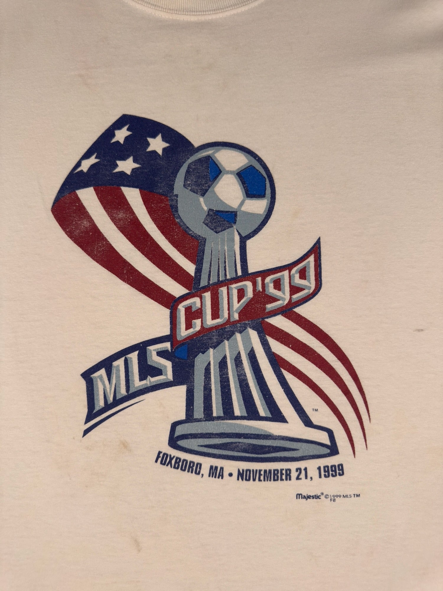 Vintage MLS Cup 1999 Fußball T-Shirt - XL