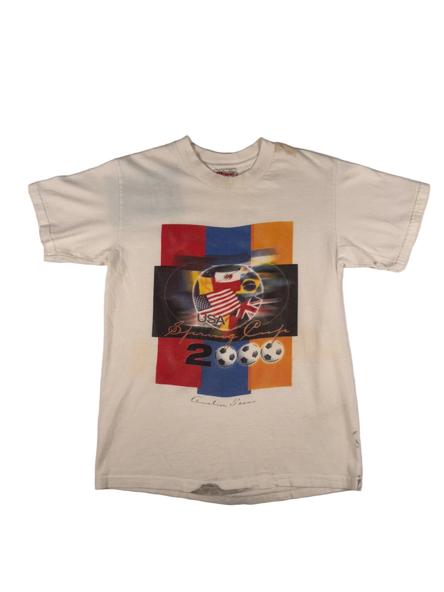 Vintage USA Spring Cup 2000 Soccer Tee - S