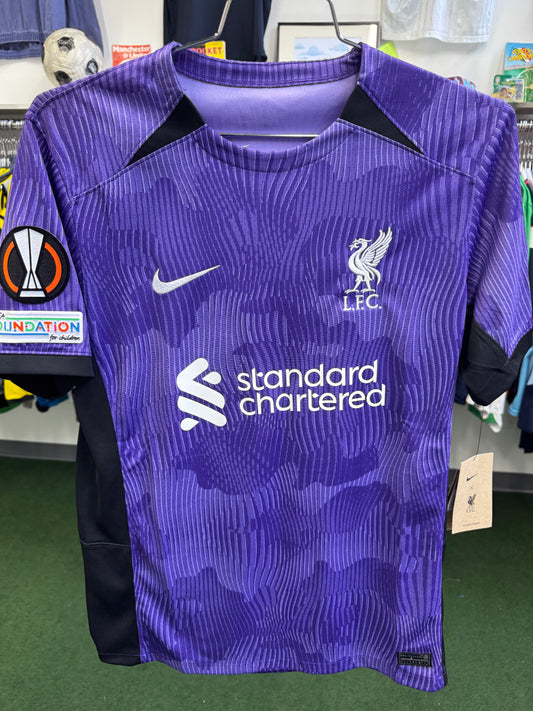 Liverpool 2023/24 Mo Salah #11 Away Shirt | Retro Screamers