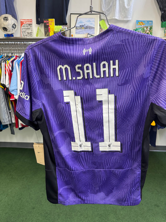 Liverpool 2023/24 Mo Salah #11 Away Shirt | Retro Screamers