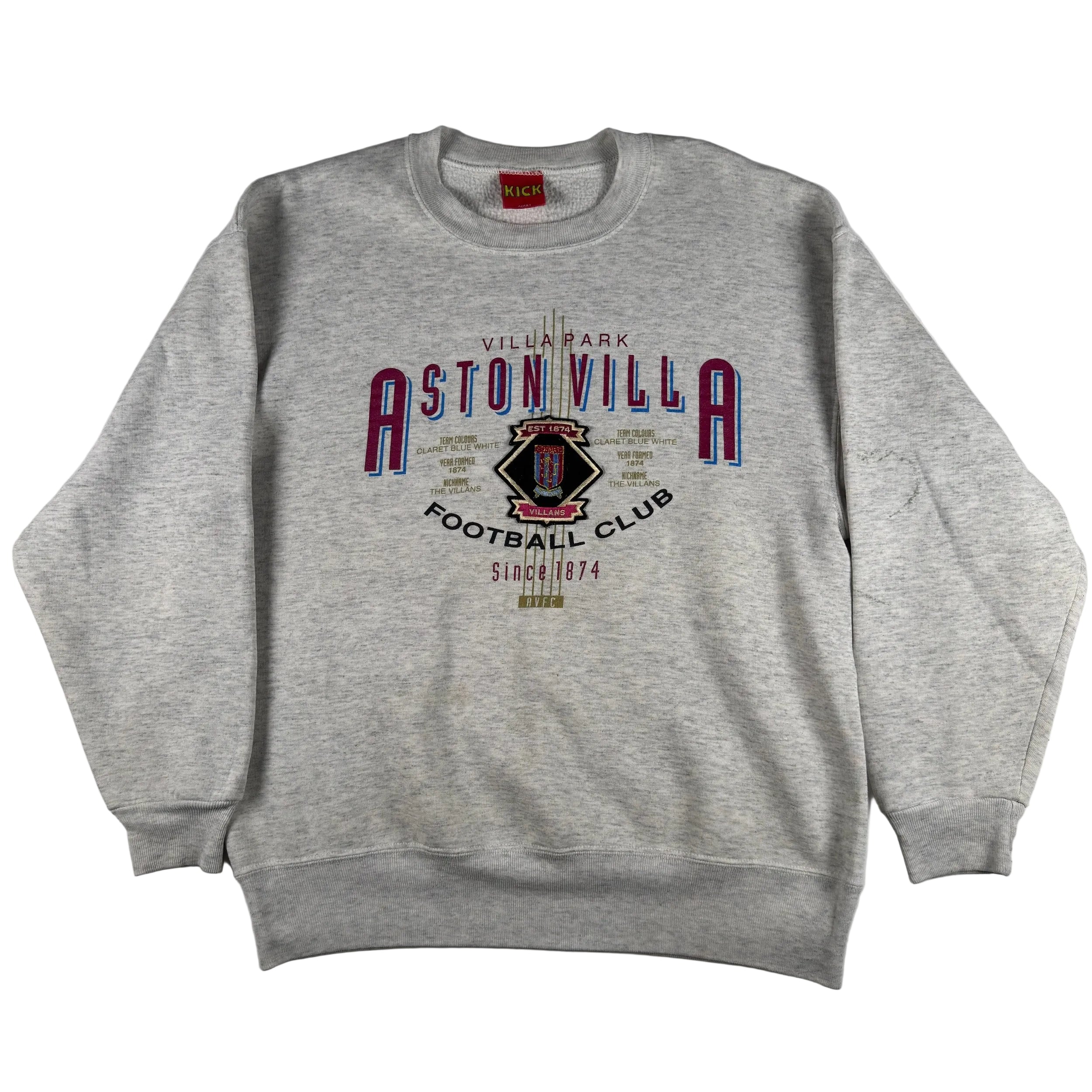 Aston Villa 1990s Vintage Sweater - L