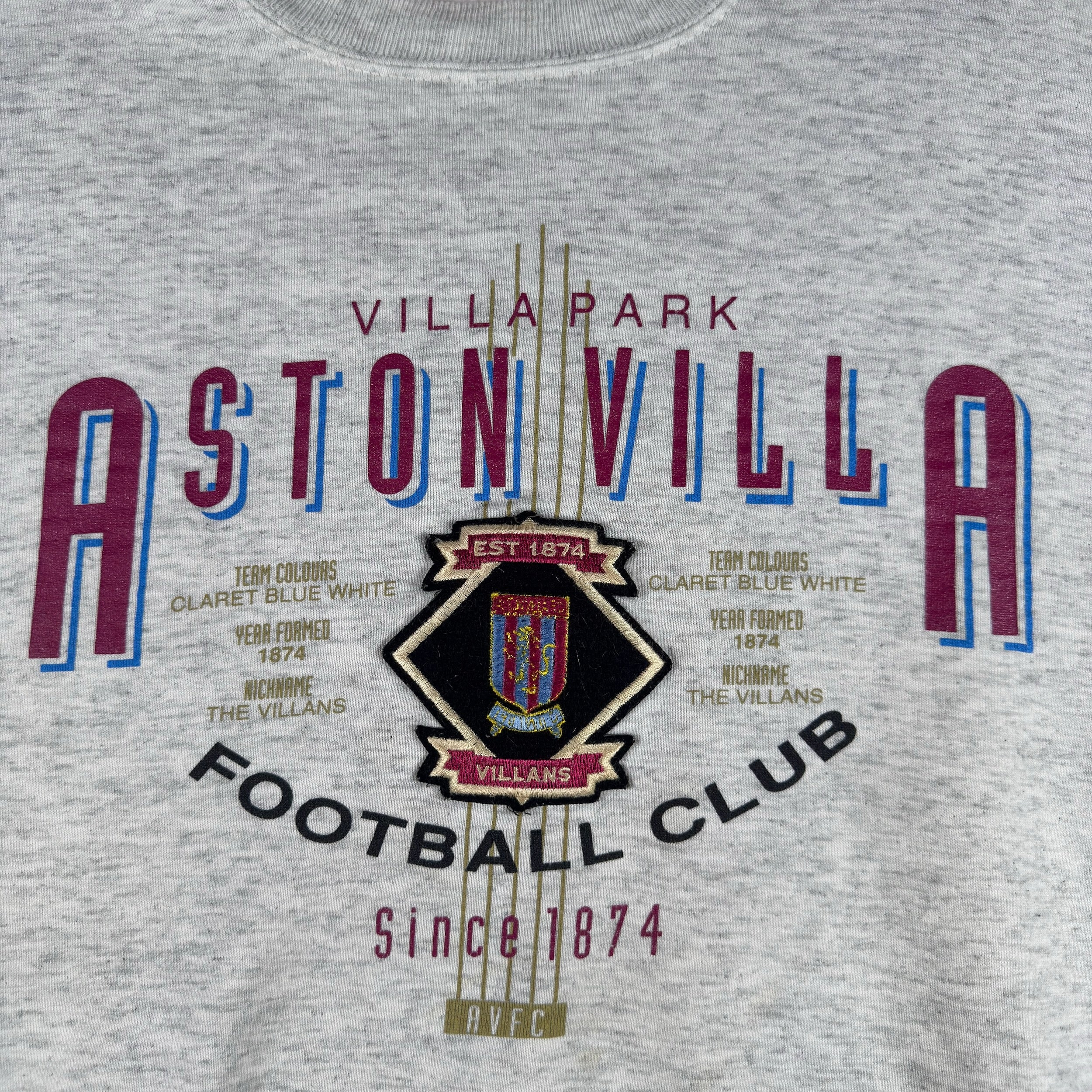 Aston Villa 1990s Vintage Sweater - L