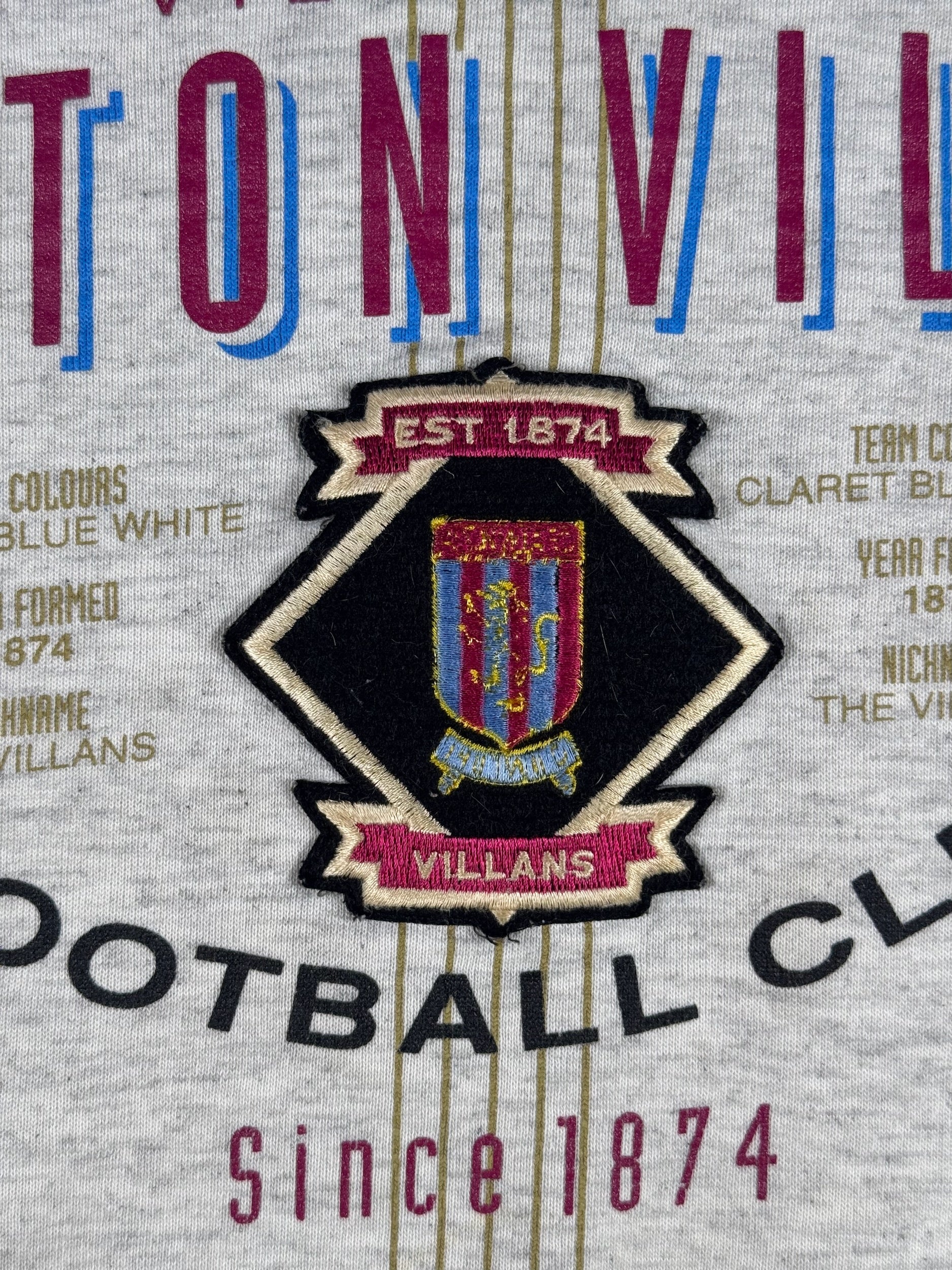 Aston Villa 1990s Vintage Sweater - L