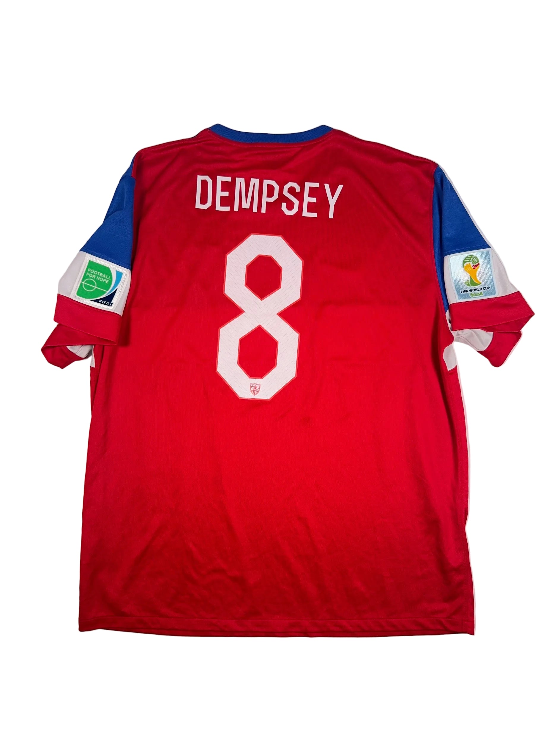USA 2014/15 Clint Dempsey #8 Away Shirt - XXL