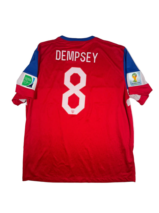 USA 2014/15 Clint Dempsey #8 Away Shirt - XXL