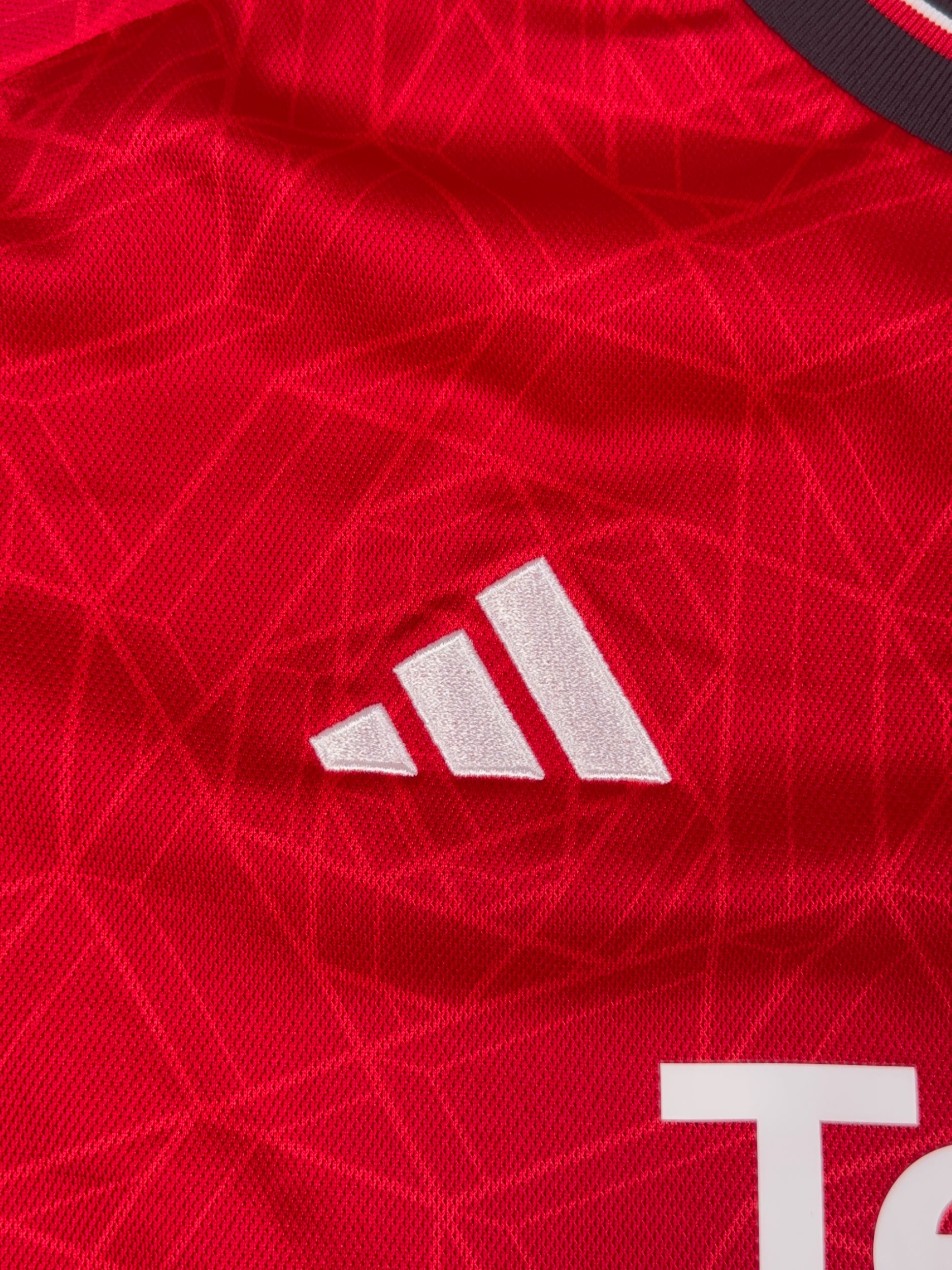 Manchester United 2022/23 Kobbie Mainoo #37 Longsleeve Home Shirt - XXL