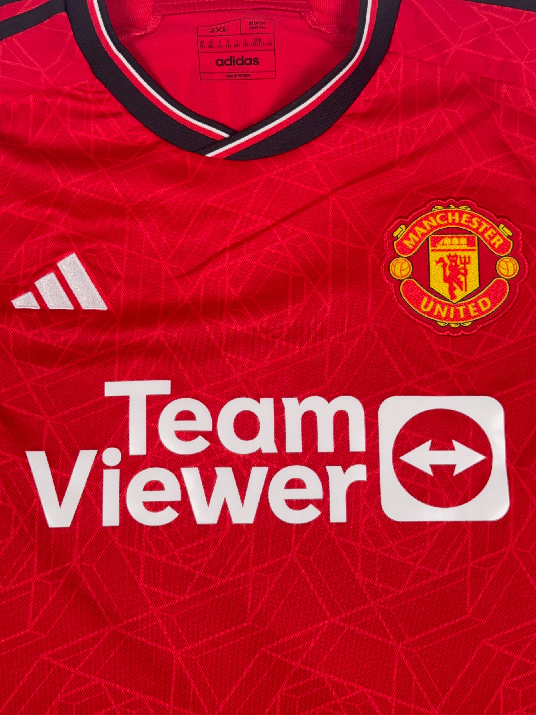 Manchester United 2022/23 Kobbie Mainoo #37 Longsleeve Home Shirt - XXL
