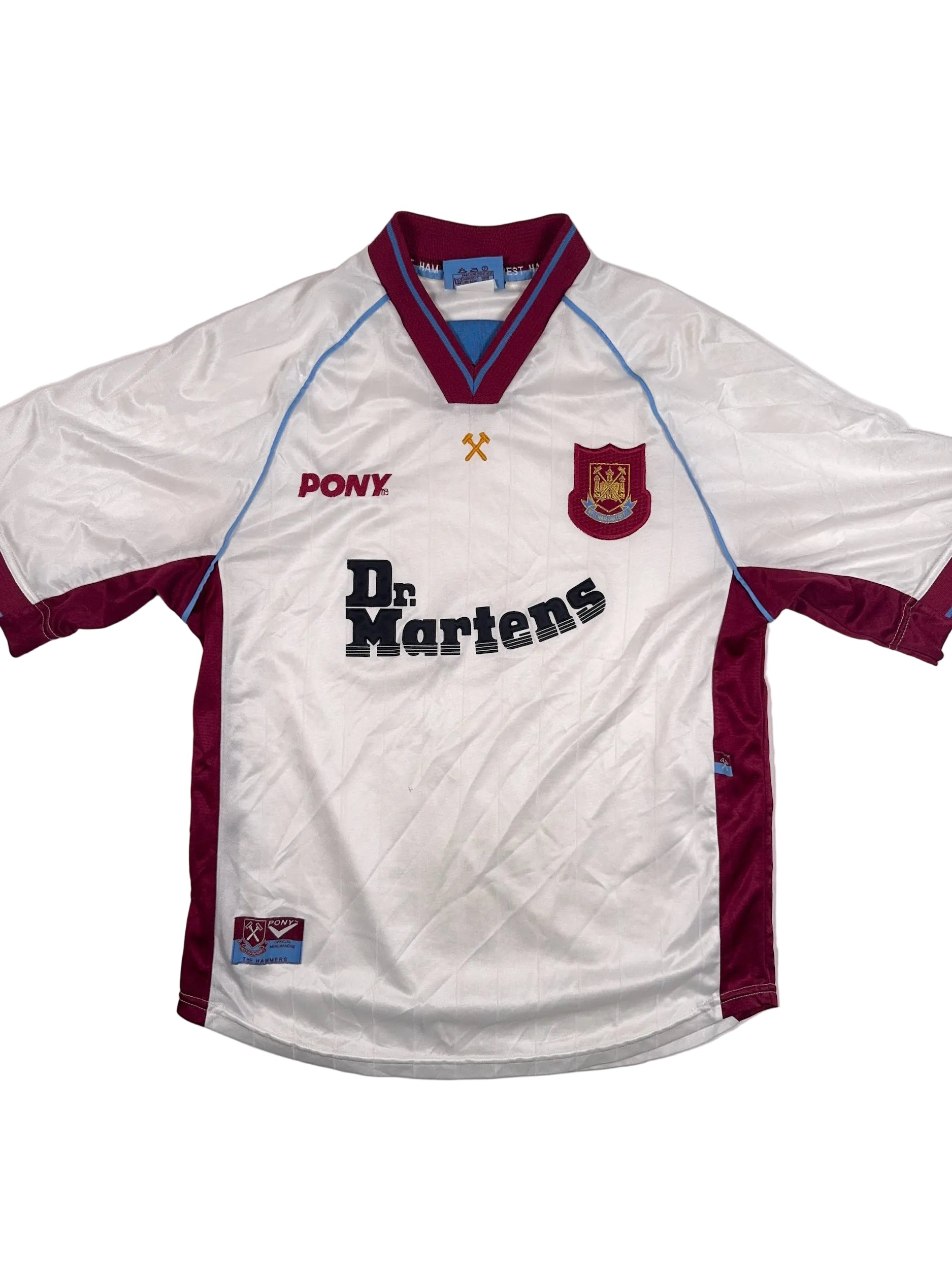 West Ham United 1998/99 Away Shirt - M