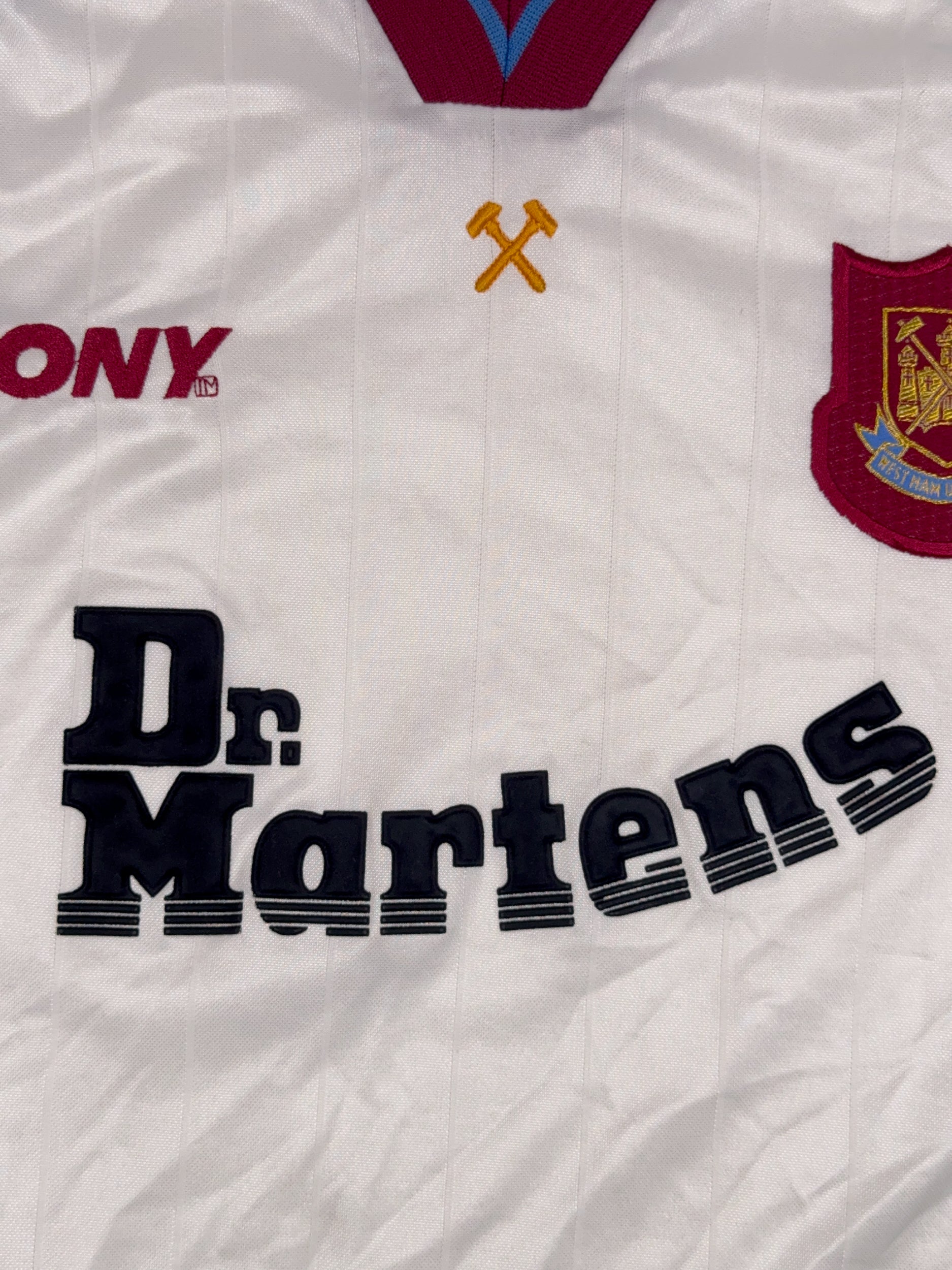 West Ham United 1998/99 Away Shirt - M