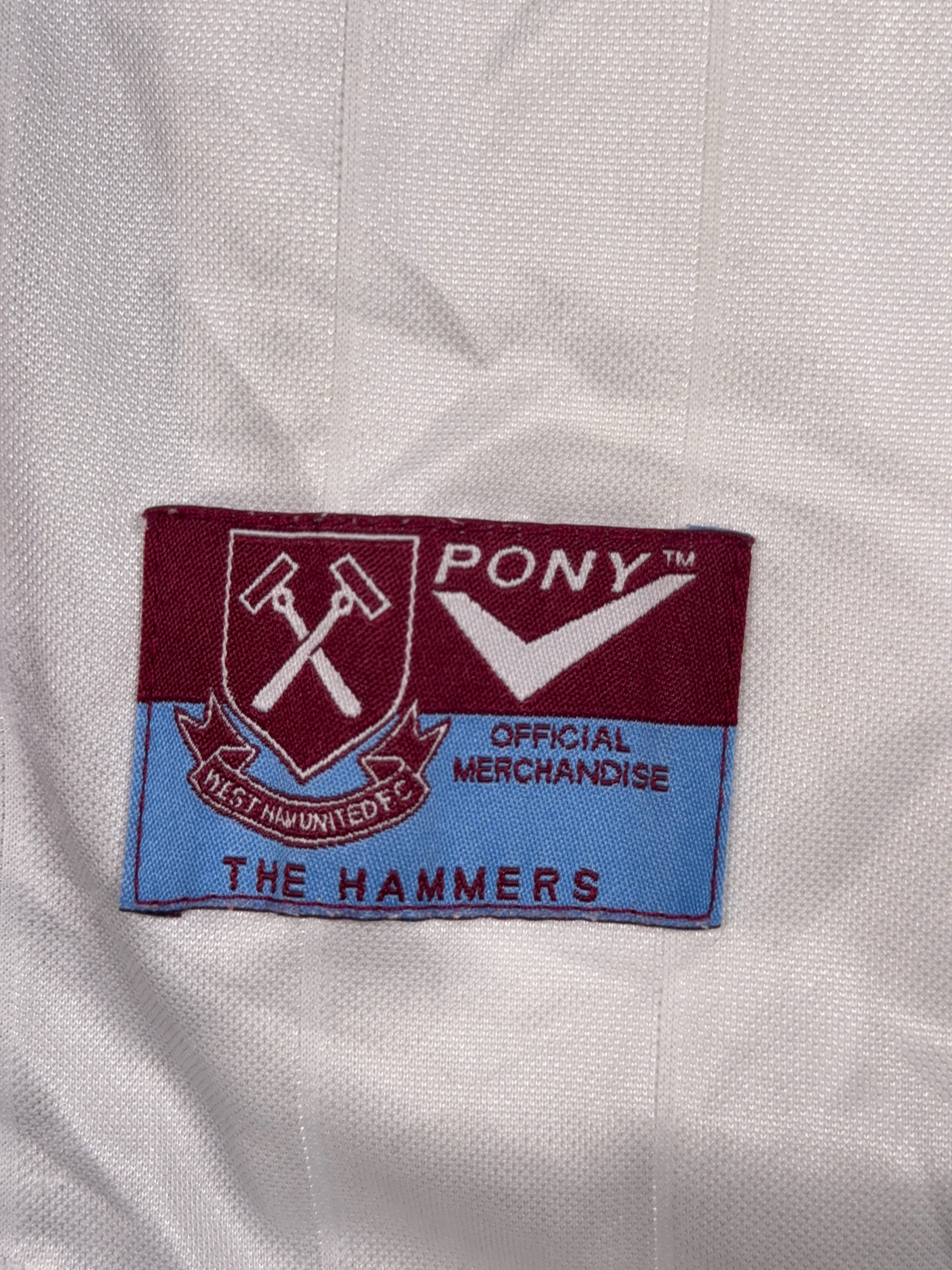West Ham United 1998/99 Away Shirt - M
