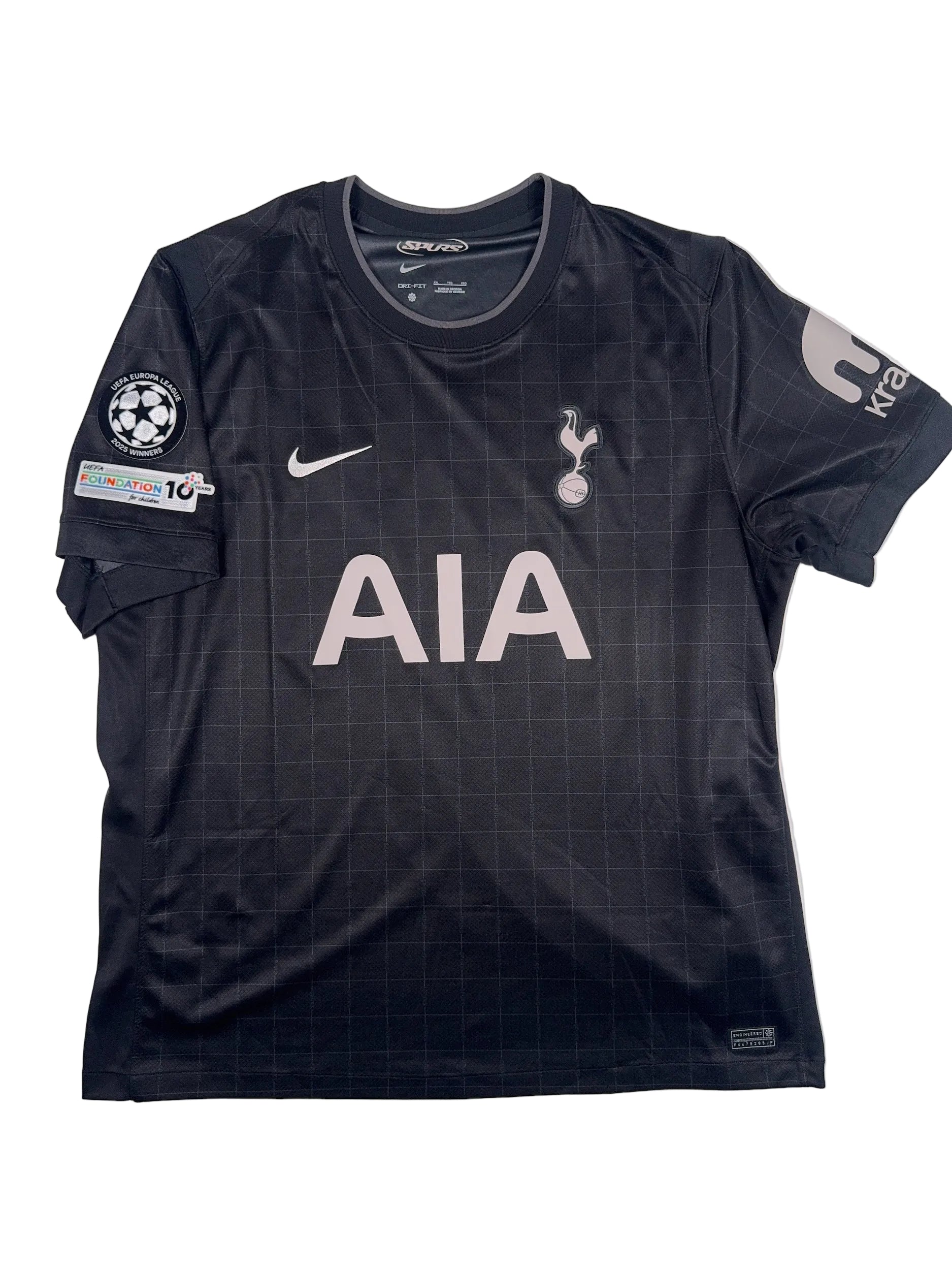 Tottenham Hotspur 2025/26 Ben Davies #33 Away Shirt - XXL