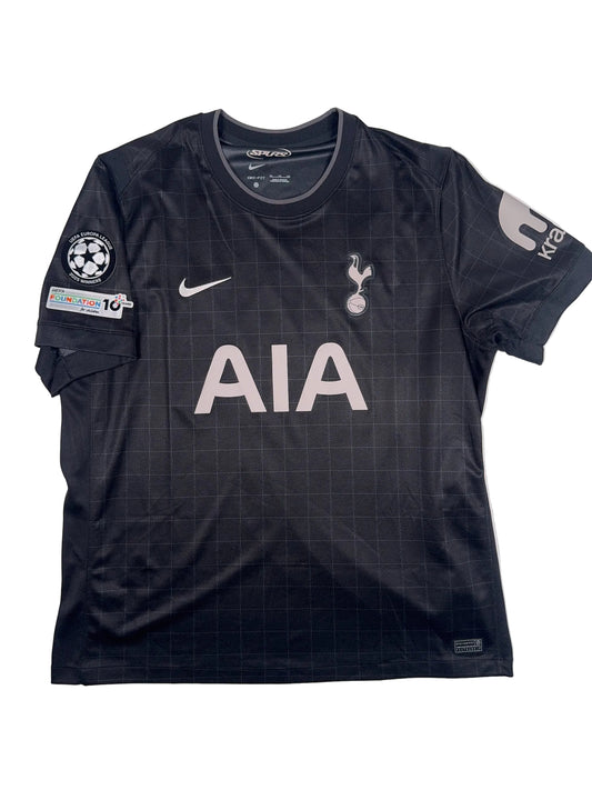 Tottenham Hotspur 2025/26 Ben Davies #33 Away Shirt - XXL