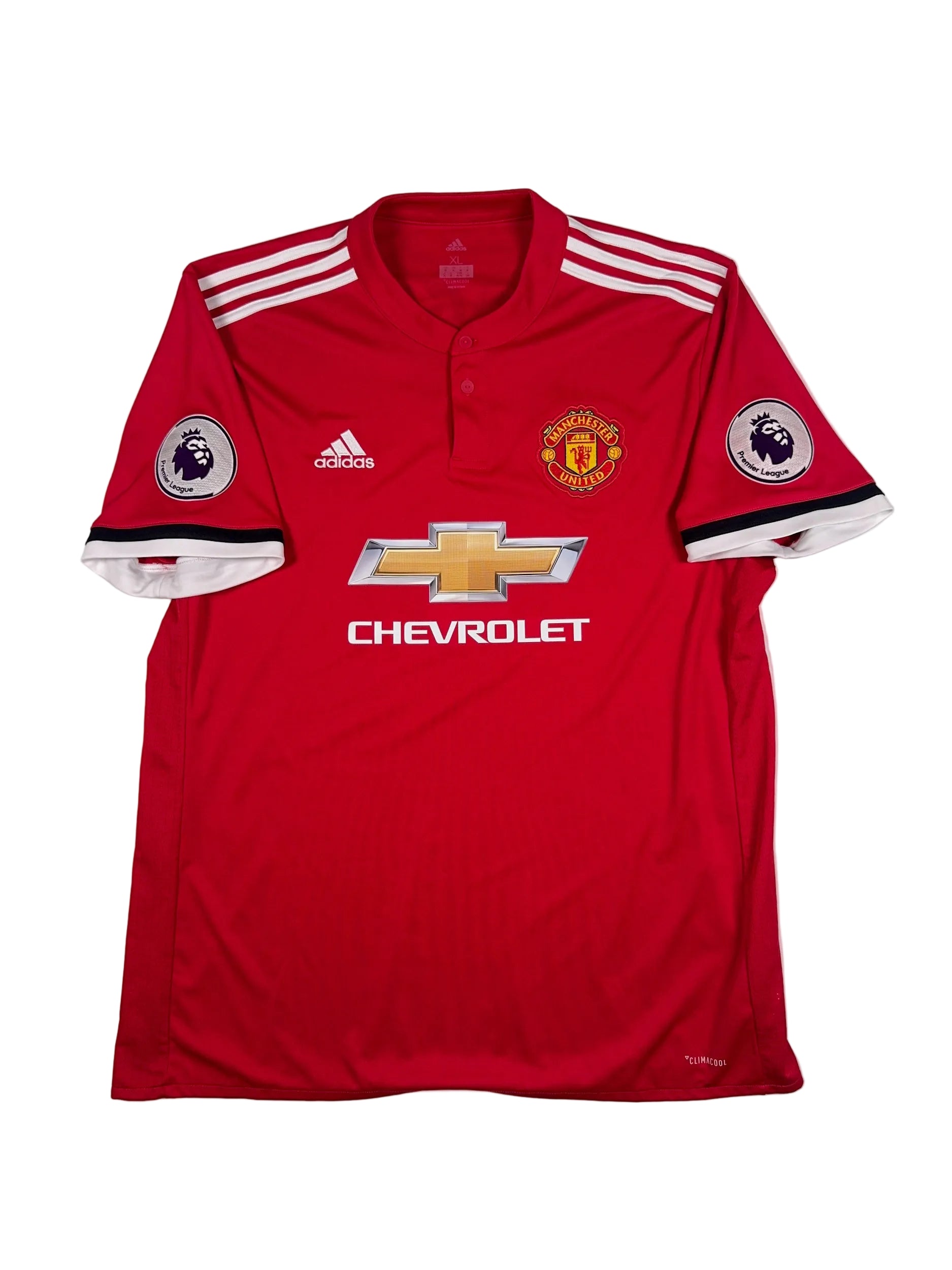 Manchester United 2017/18 Paul Pogba #8 Home Shirt - XL
