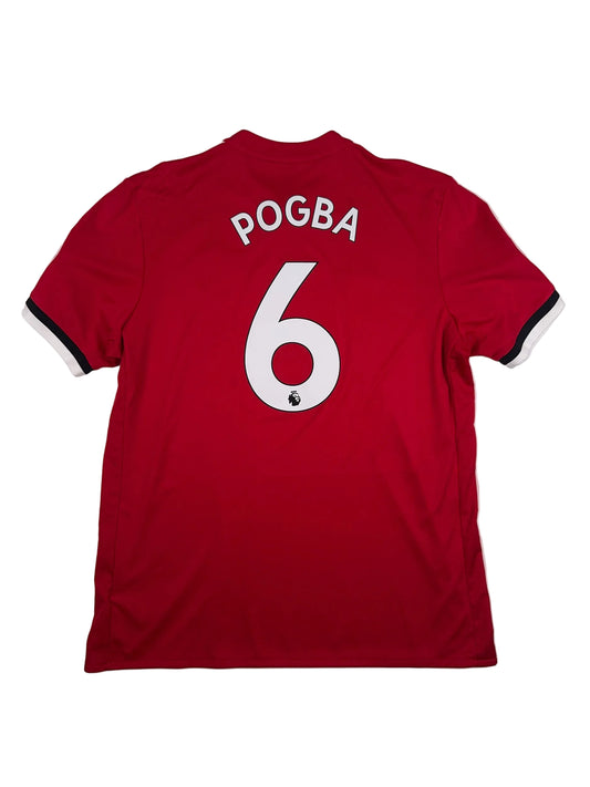 Manchester United 2017/18 Paul Pogba #8 Home Shirt - XL