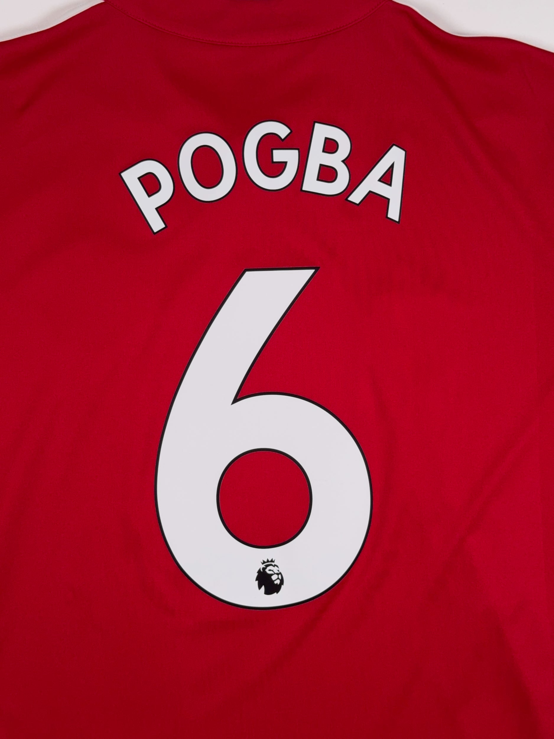 Manchester United 2017/18 Paul Pogba #8 Home Shirt - XL
