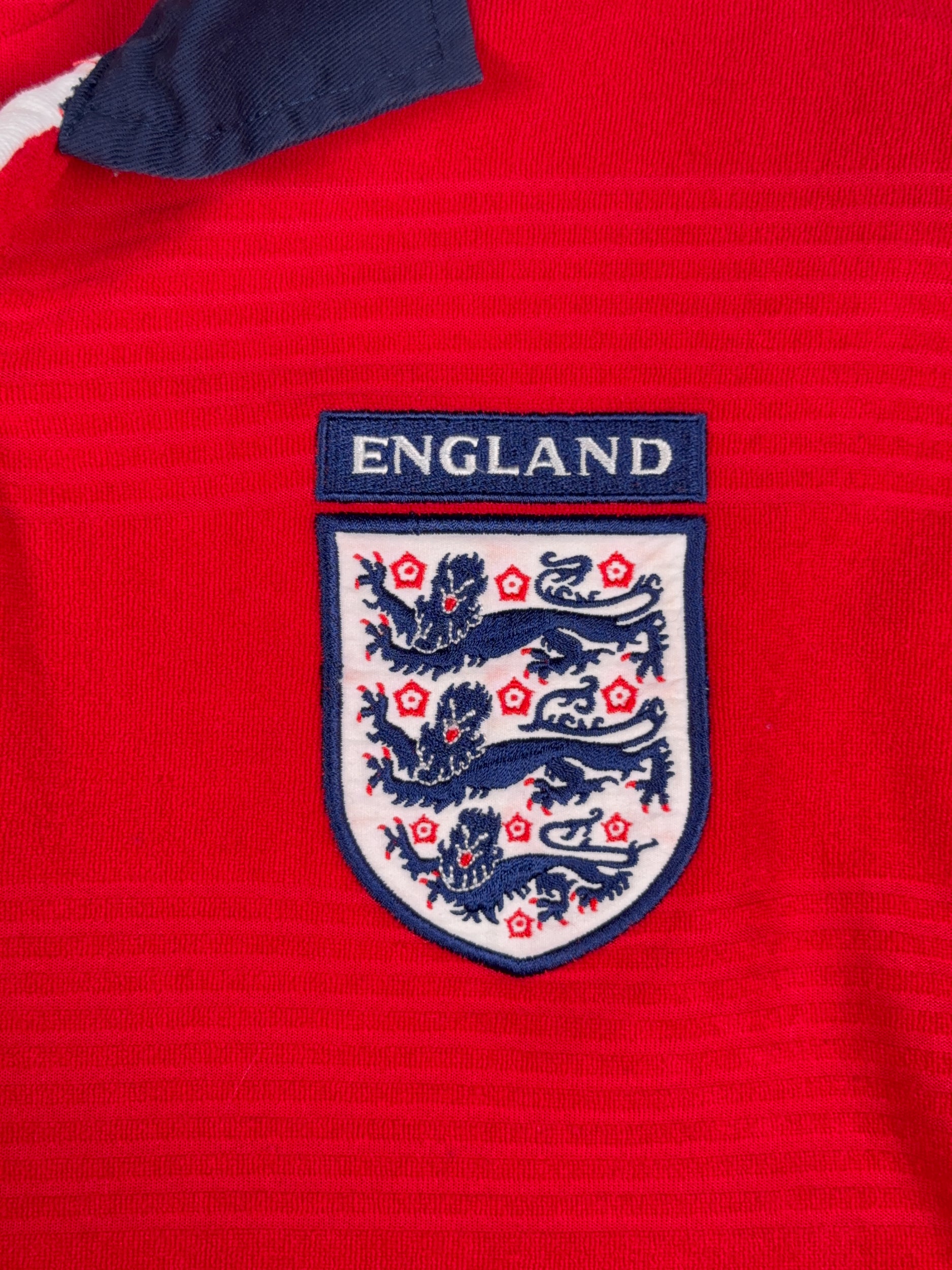 England 1999/01 David Beckham #7 Away Shirt - L