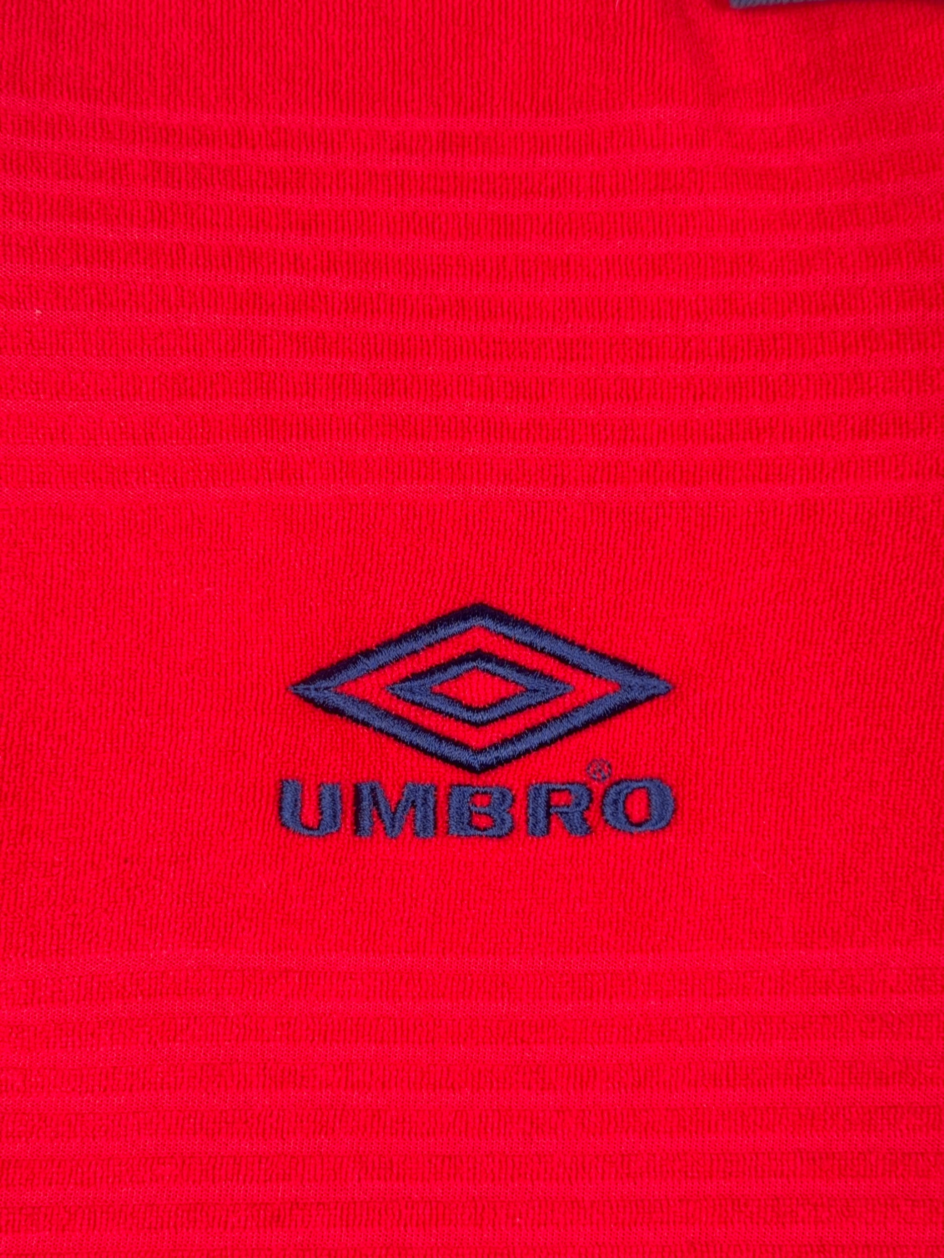 England 1999/01 David Beckham #7 Away Shirt - L