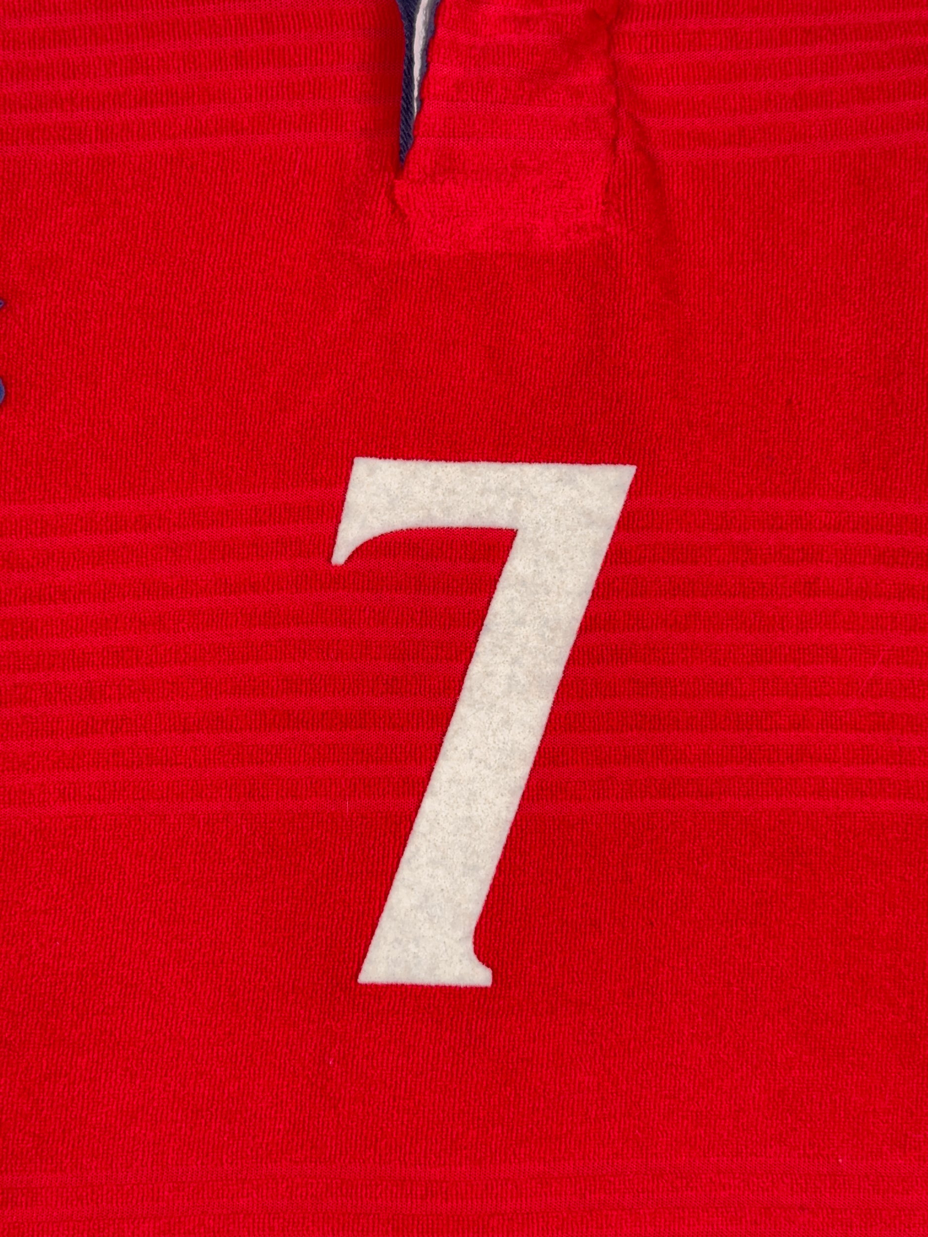 England 1999/01 David Beckham #7 Away Shirt - L