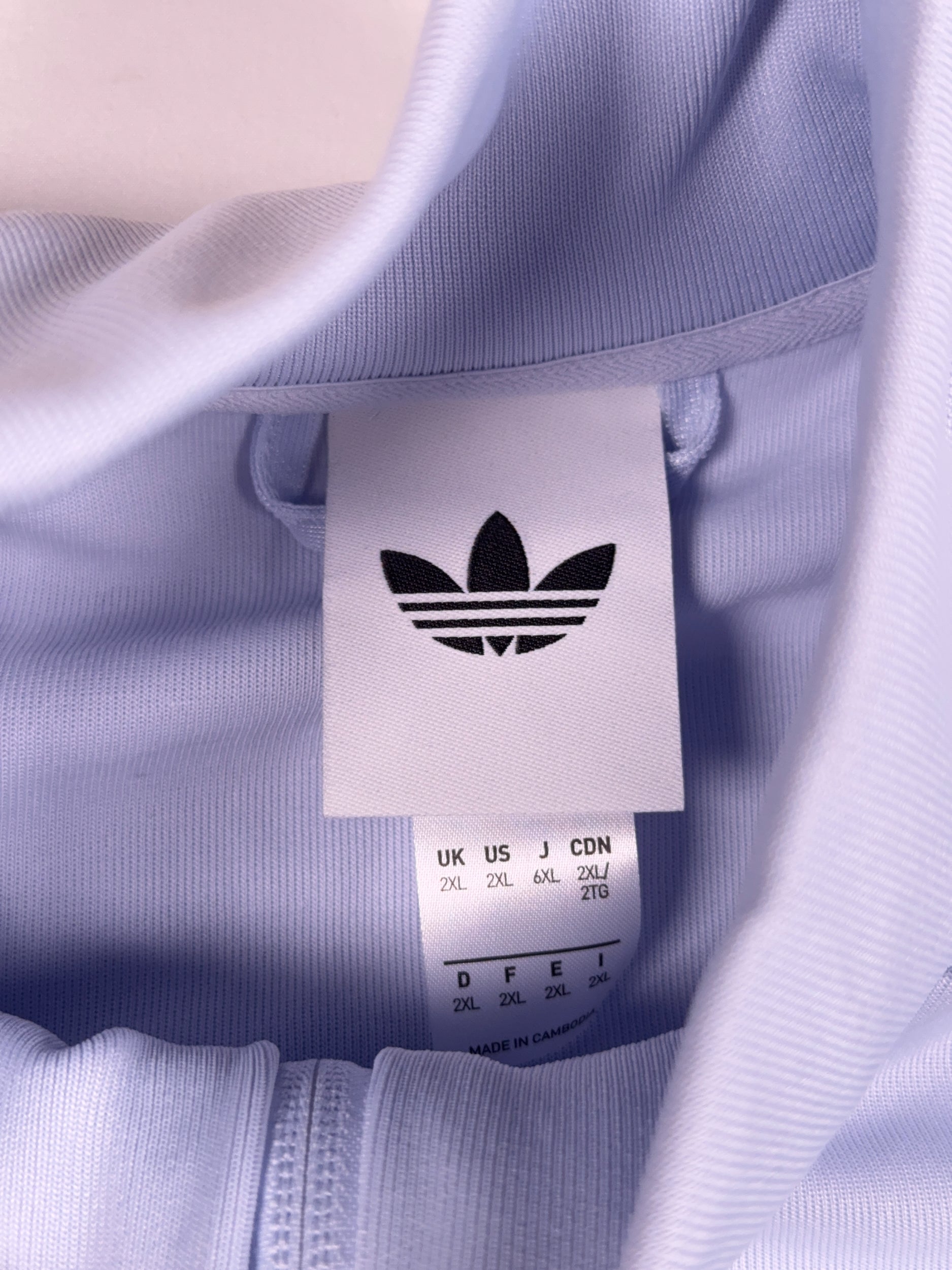 Italy adidas Originals Tracksuit Jacket - XXL