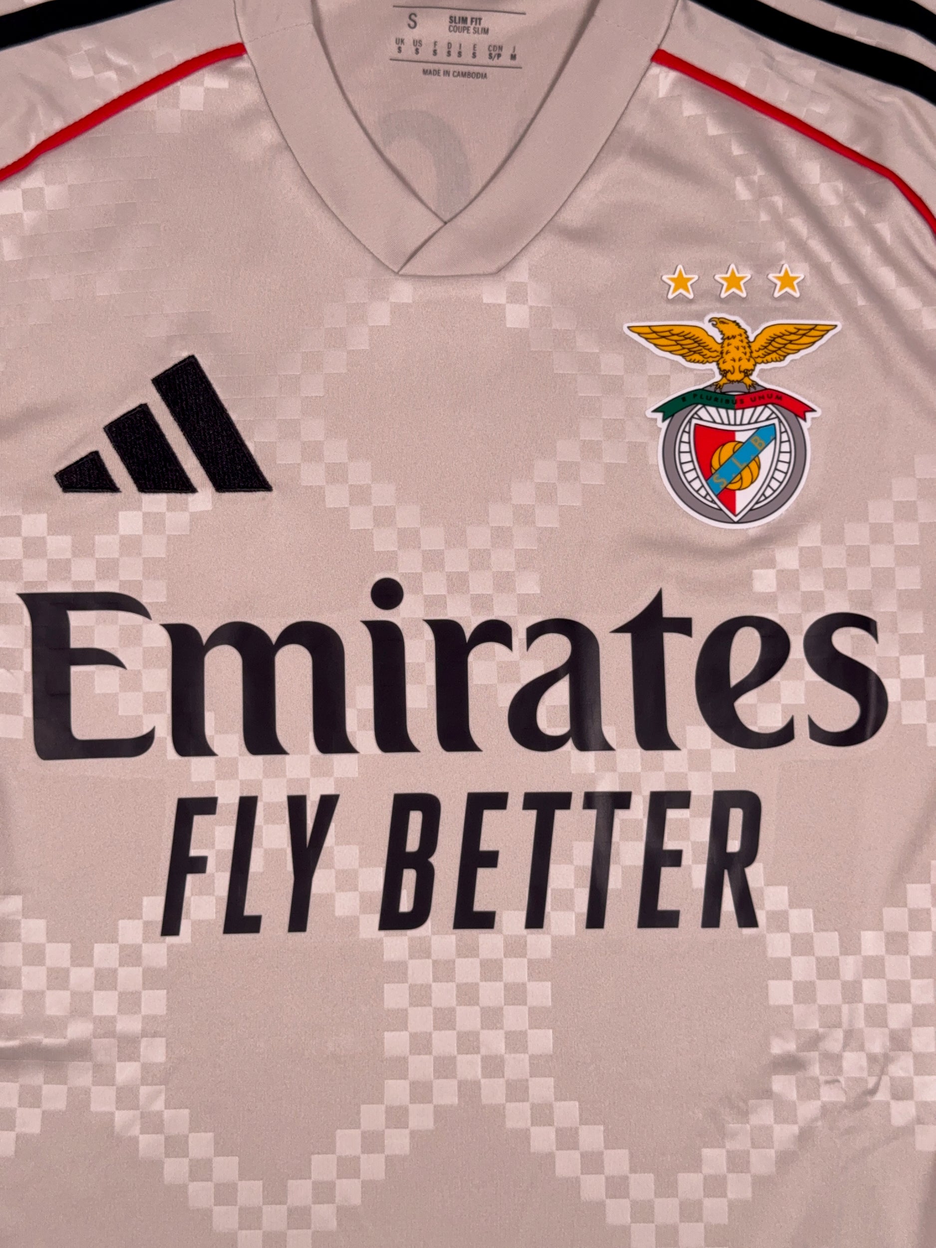 Benfica 2025/26 Away Shirt - S