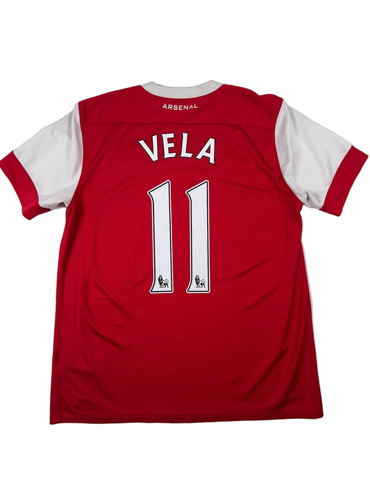 Arsenal 2010/11 Carlos Vela #11 Home - L