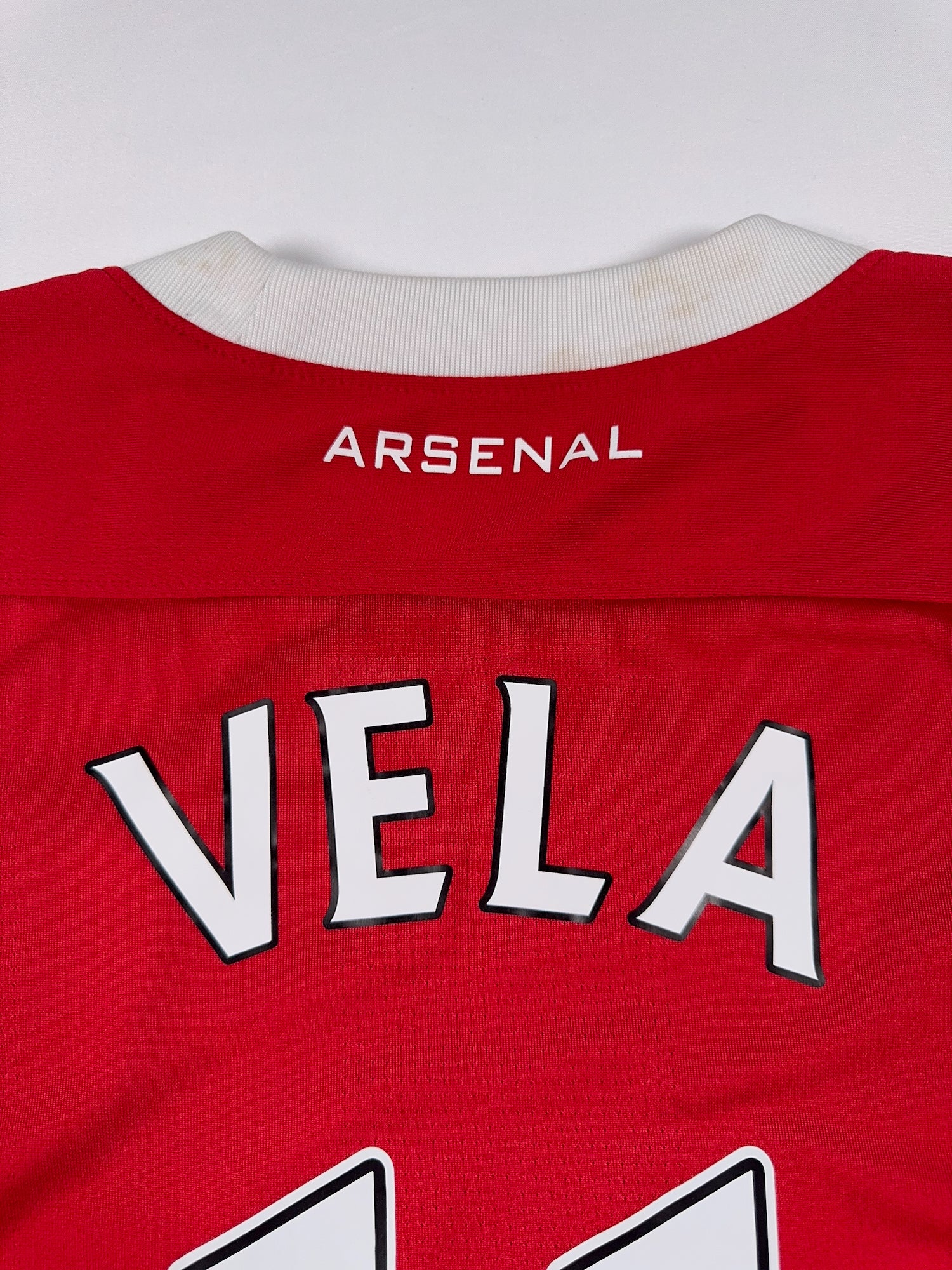 Arsenal 2010/11 Carlos Vela #11 Heim - L