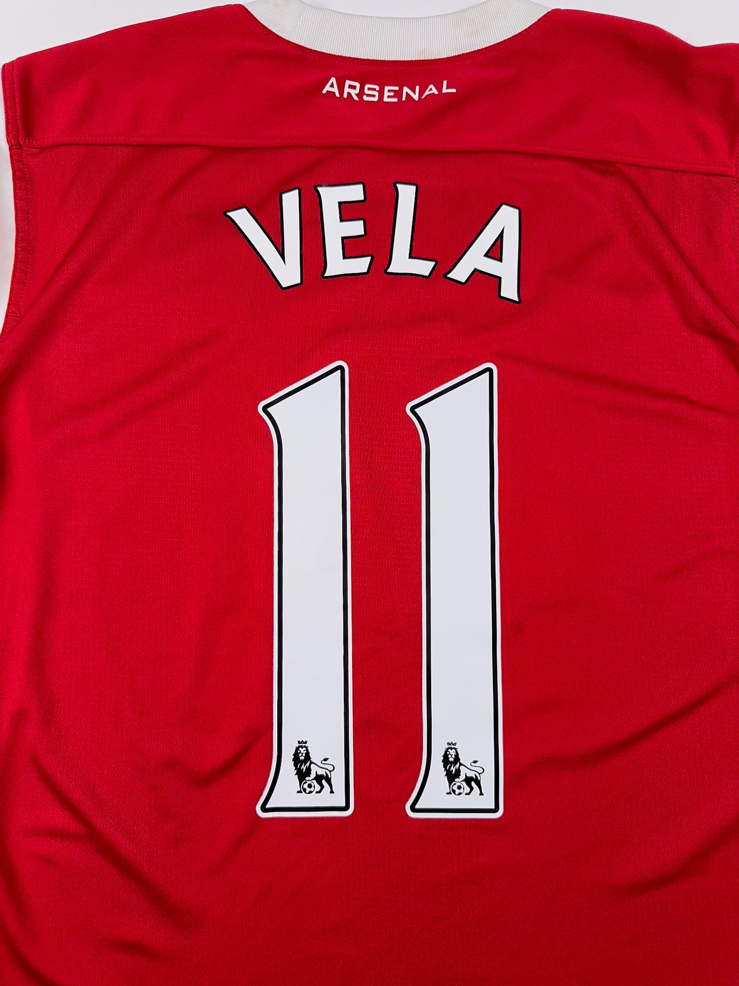 Arsenal 2010/11 Carlos Vela #11 Heim - L