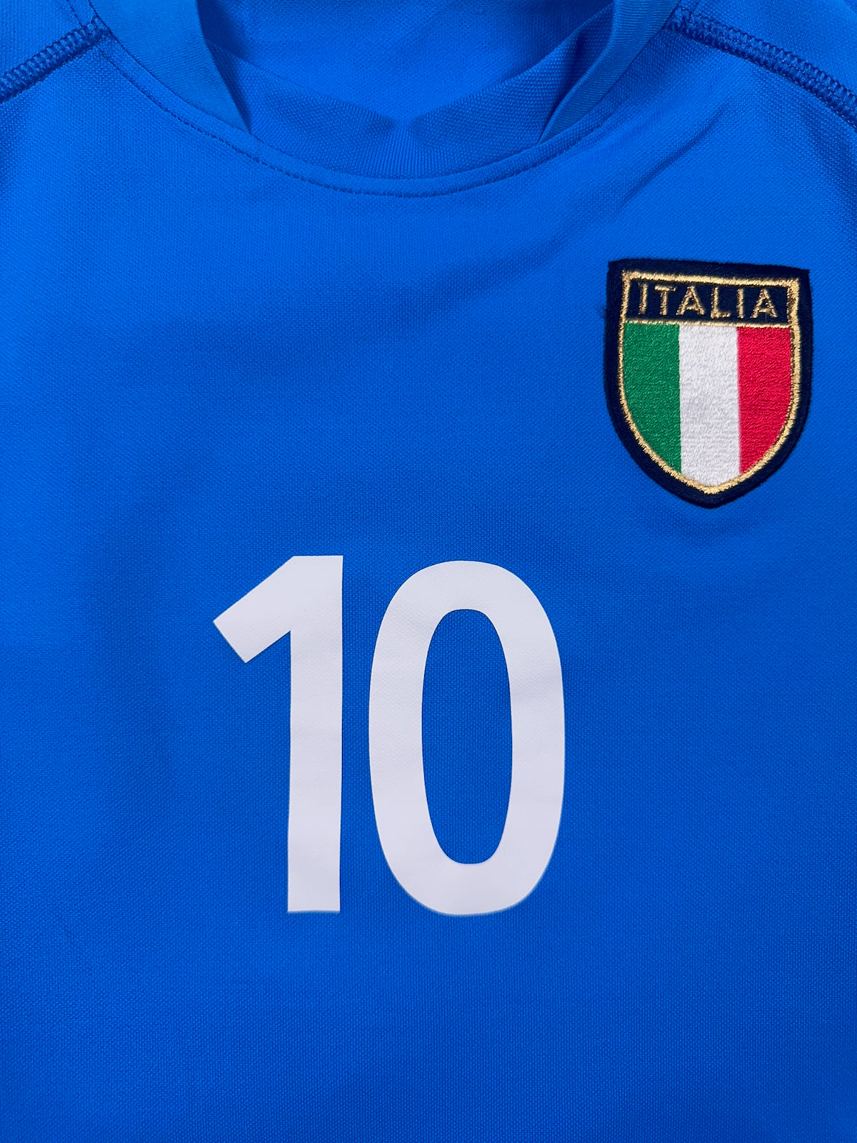 Italien 2000/01 Trikot Totti #10 Heimtrikot - L