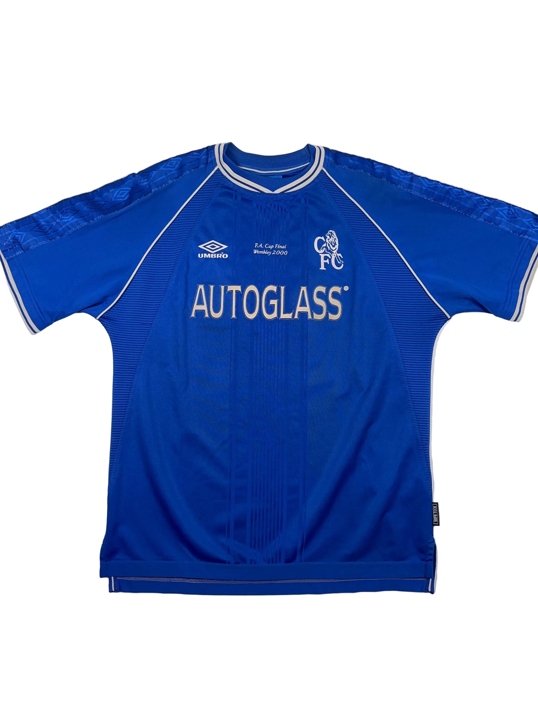 Chelsea 1999/01 Gianfranco Zola #25 FA Cup Final 2000 Home Shirt - XL