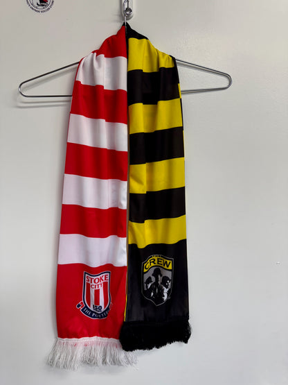 Columbus Crew vs Stoke City Polyester Scarf