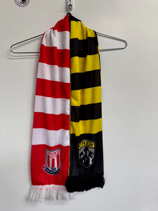Columbus Crew vs Stoke City Polyester Scarf