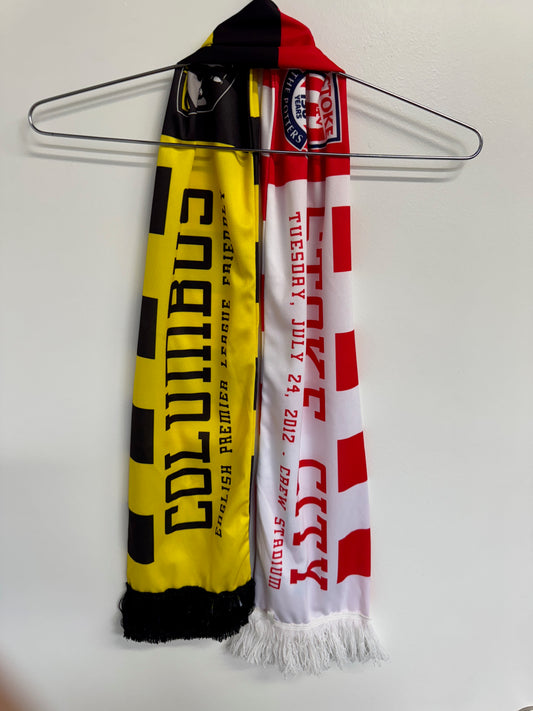 Columbus Crew vs Stoke City Polyester Scarf