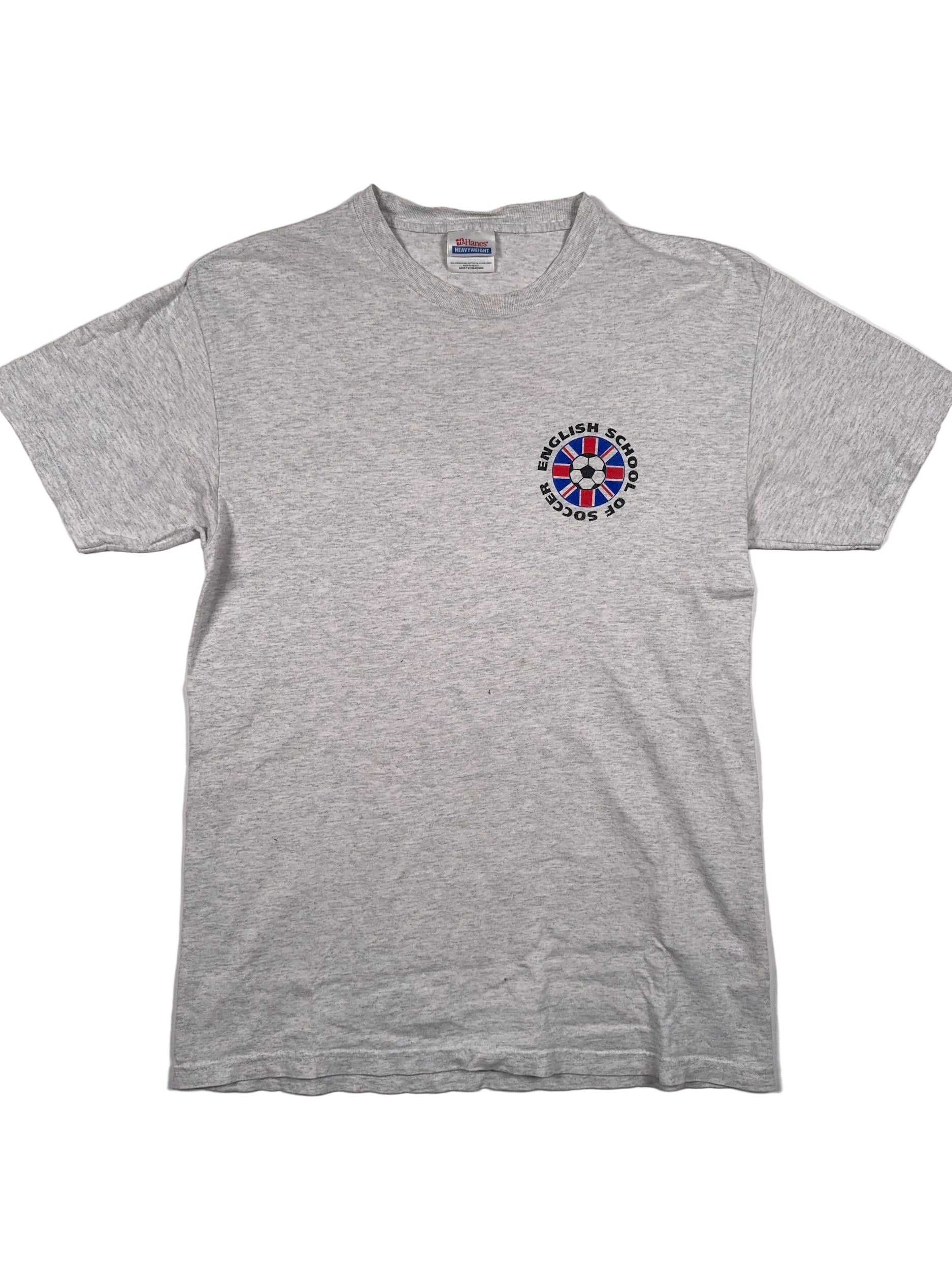 Vintage Umbro English School of Soccer Tee - M
