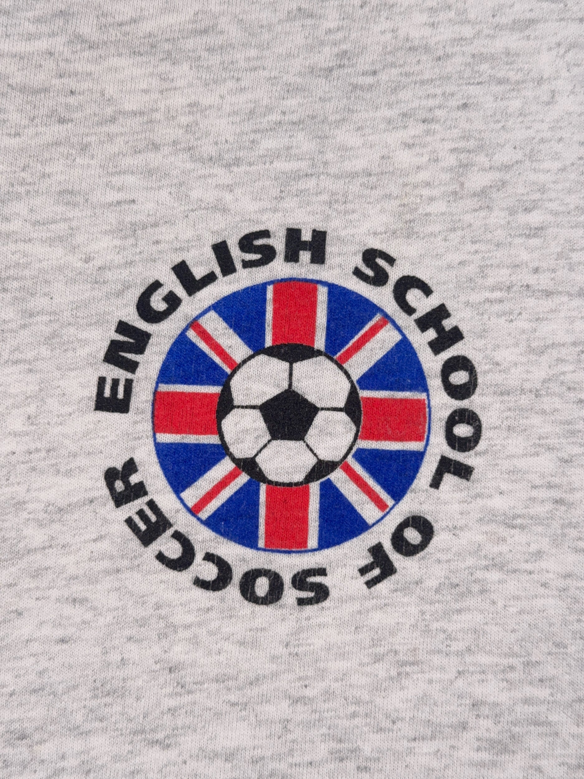 Vintage Umbro English School of Soccer Tee - M