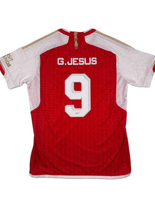 Arsenal 2023/24 Gabriel Jesus #9 Home Shirt - XL