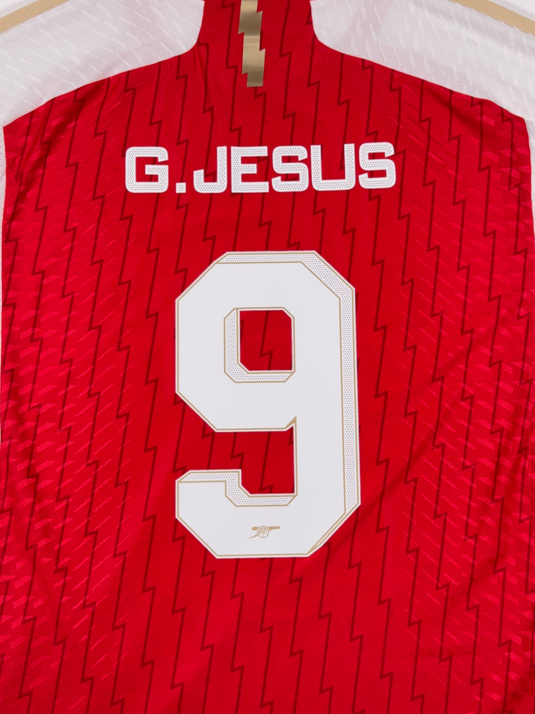 Arsenal 2023/24 Gabriel Jesus #9 Home Shirt - XL