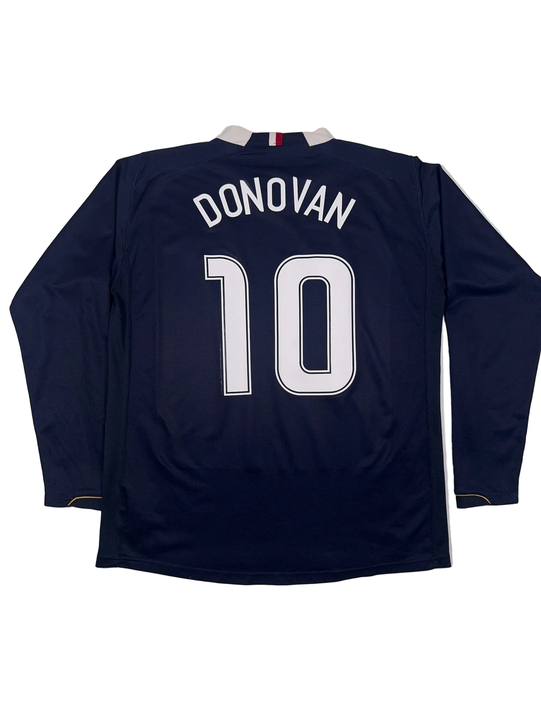 USA USMNT 2006/07 Landon Donovan #10 Longsleeve Away Shirt - L