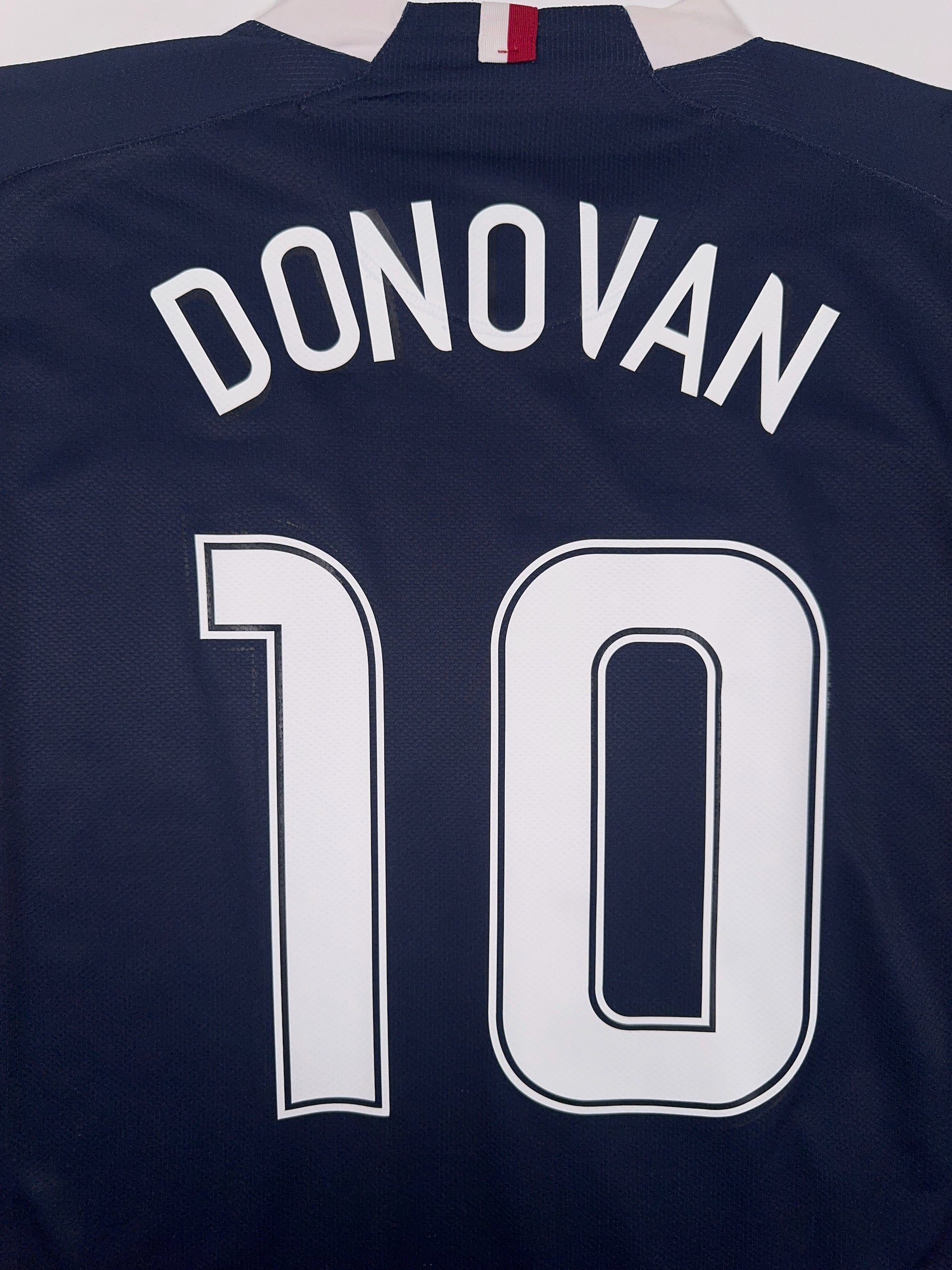 USA USMNT 2006/07 Landon Donovan #10 Longsleeve Away Shirt - L