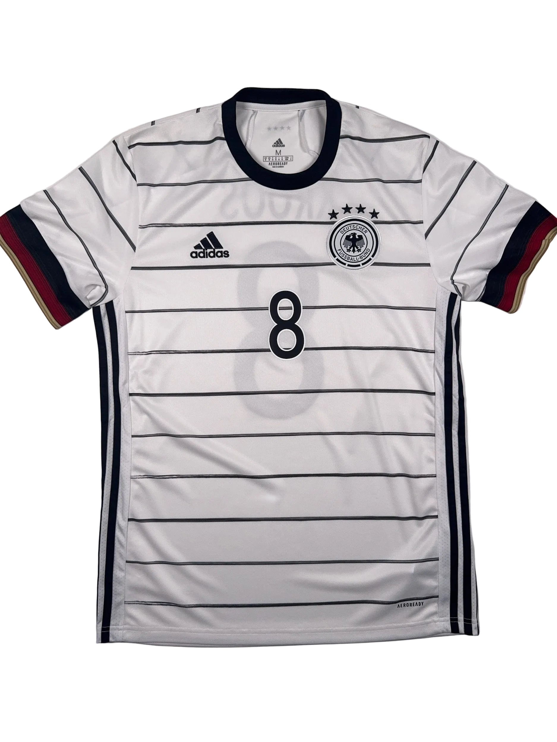 Germany 2020/21 Toni Kroos #8 Home Shirt - M