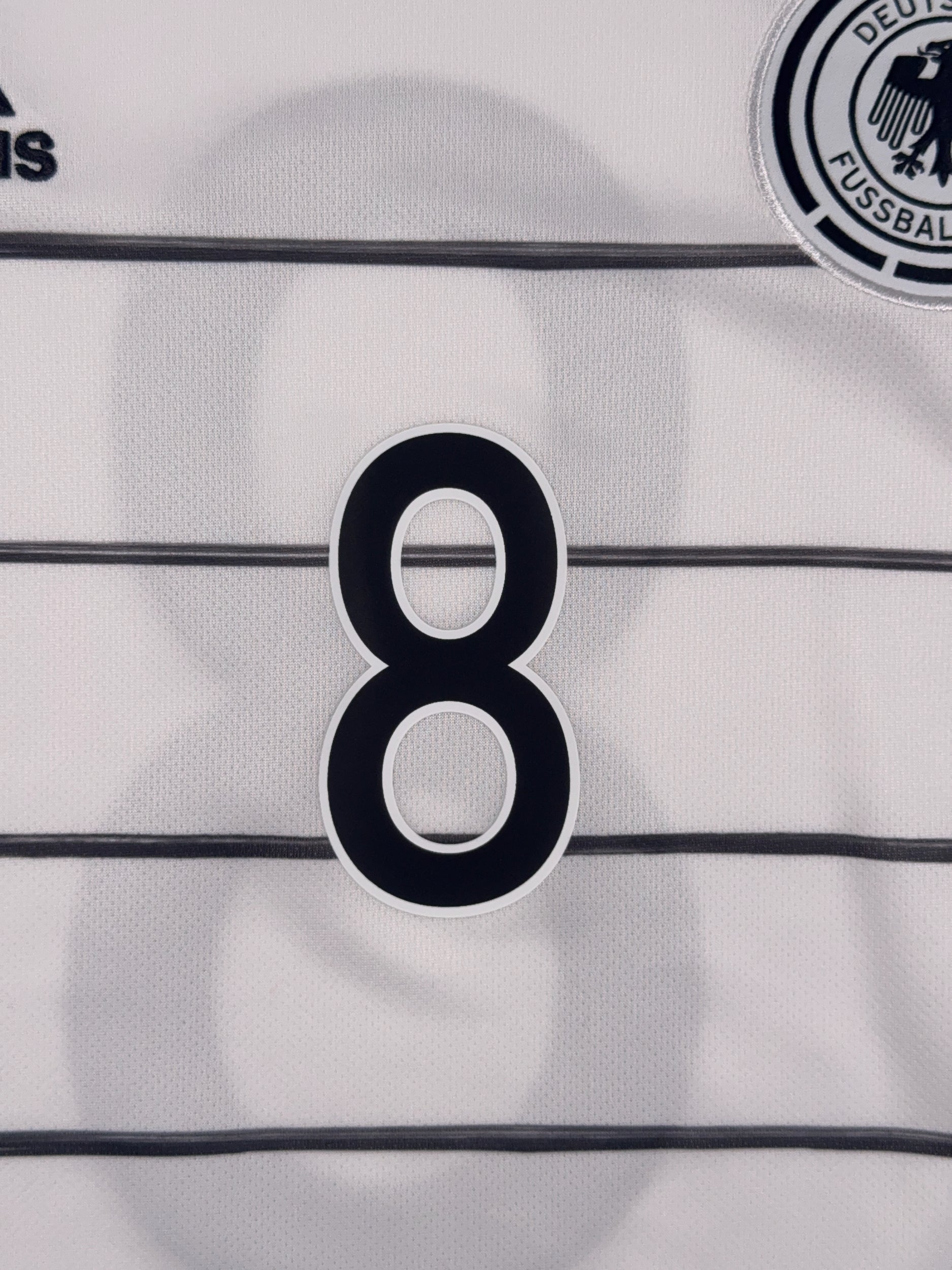 Germany 2020/21 Toni Kroos #8 Home Shirt - M