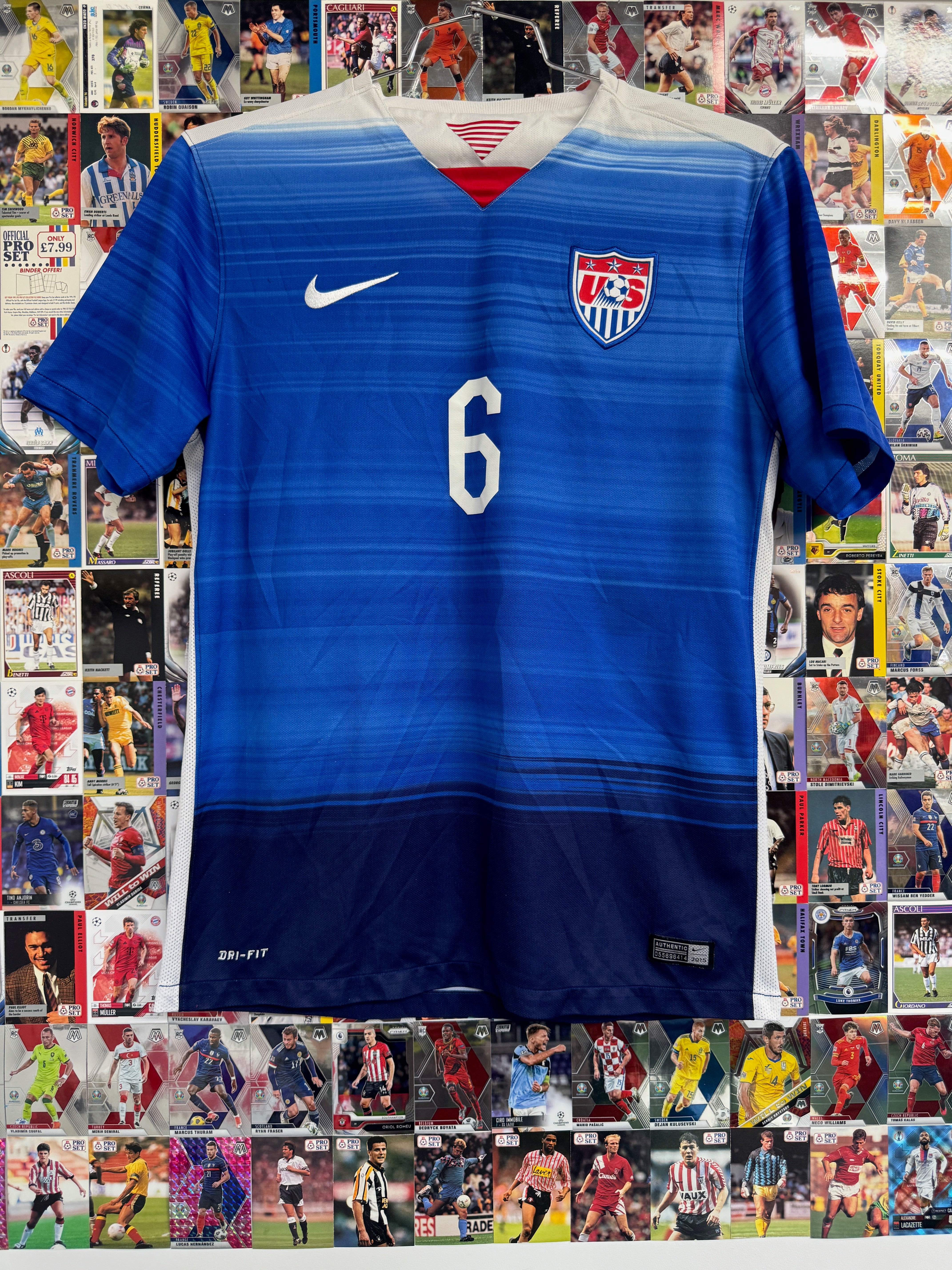 USA USMNT 2015/16 Darlington Nagbe #6 Away Shirt | Retro Screamers