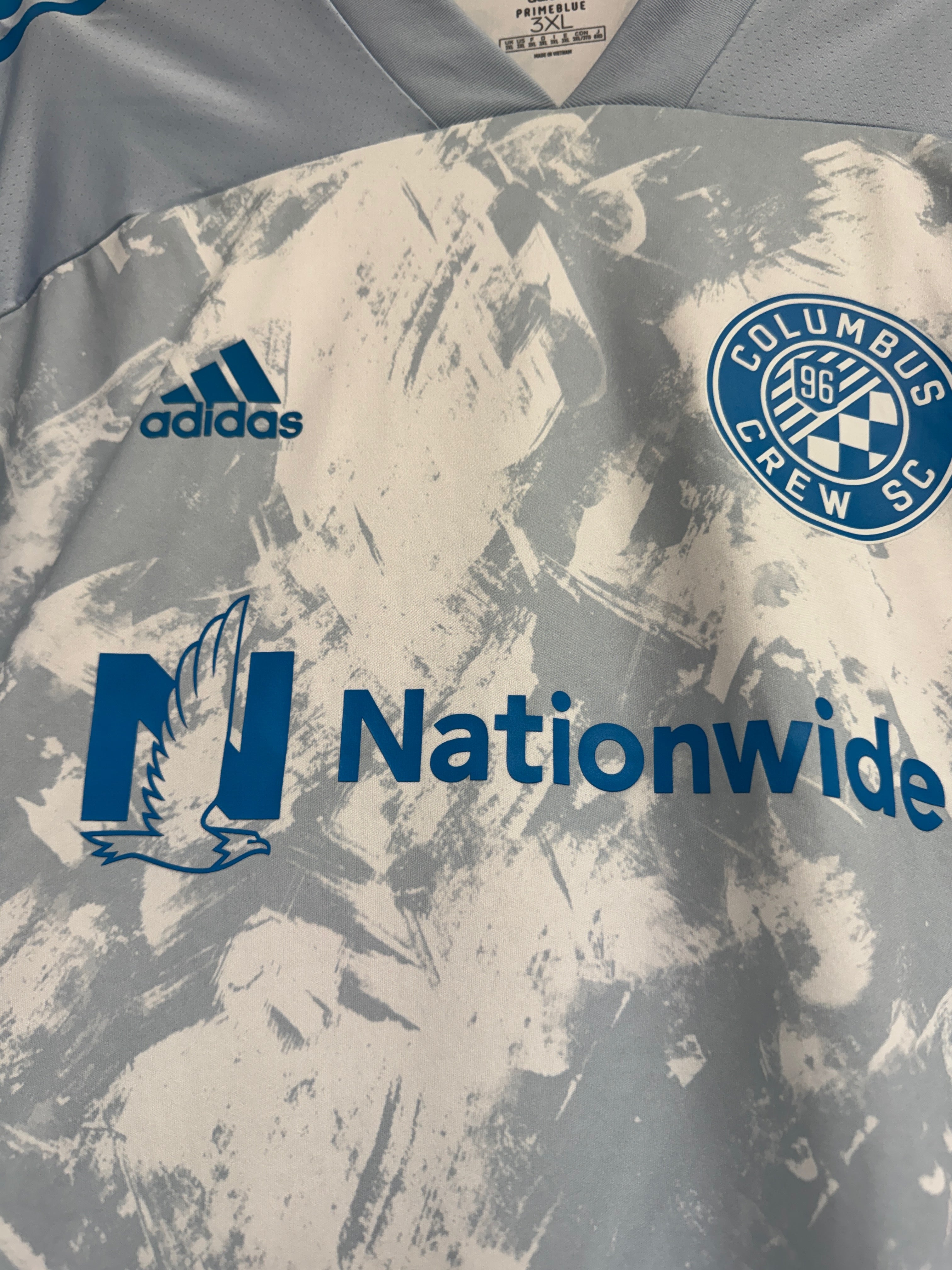 Columbus Crew 2019/20 Primeblue Shirt | Retro Screamers