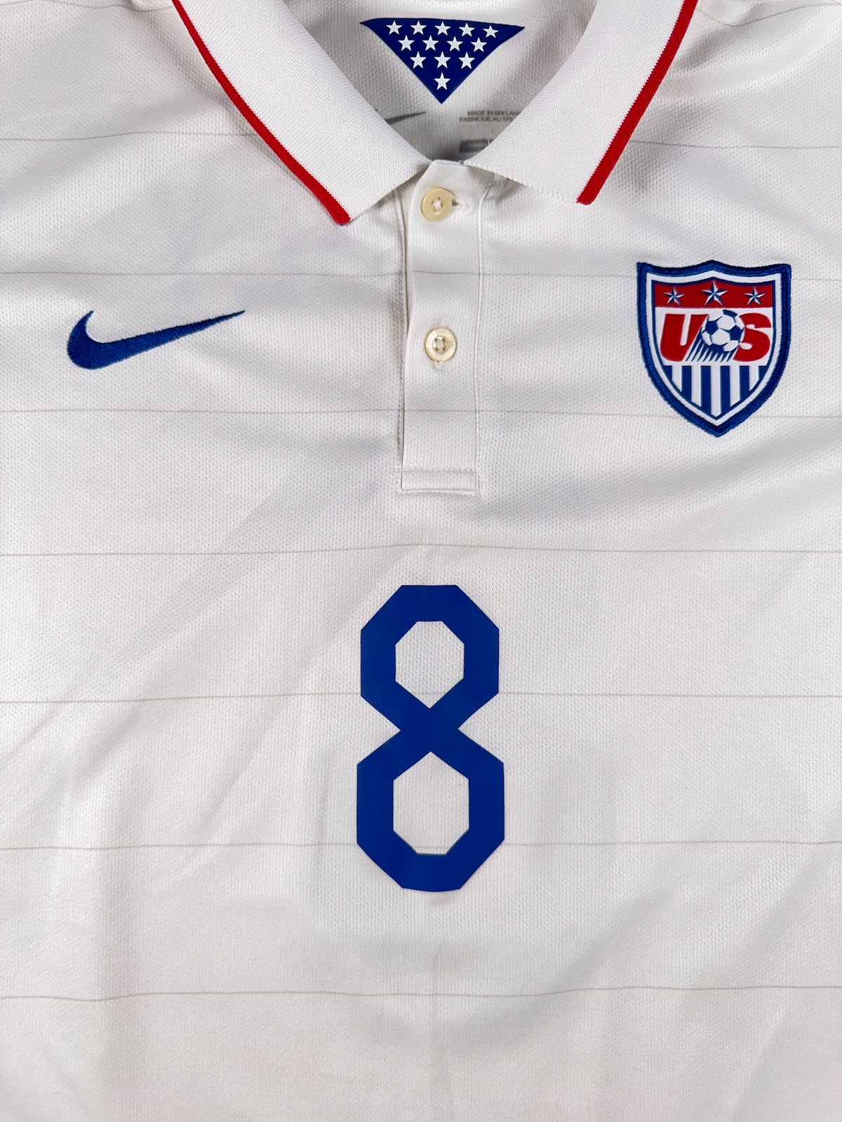 USA USMNT 2014/15 Clint Dempsey #8 Home Shirt - YXL