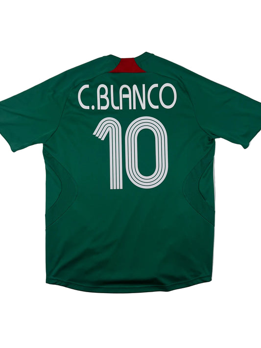 Mexico 2007/08 Cuauhtémoc Blanco #10 Home Shirt - XL